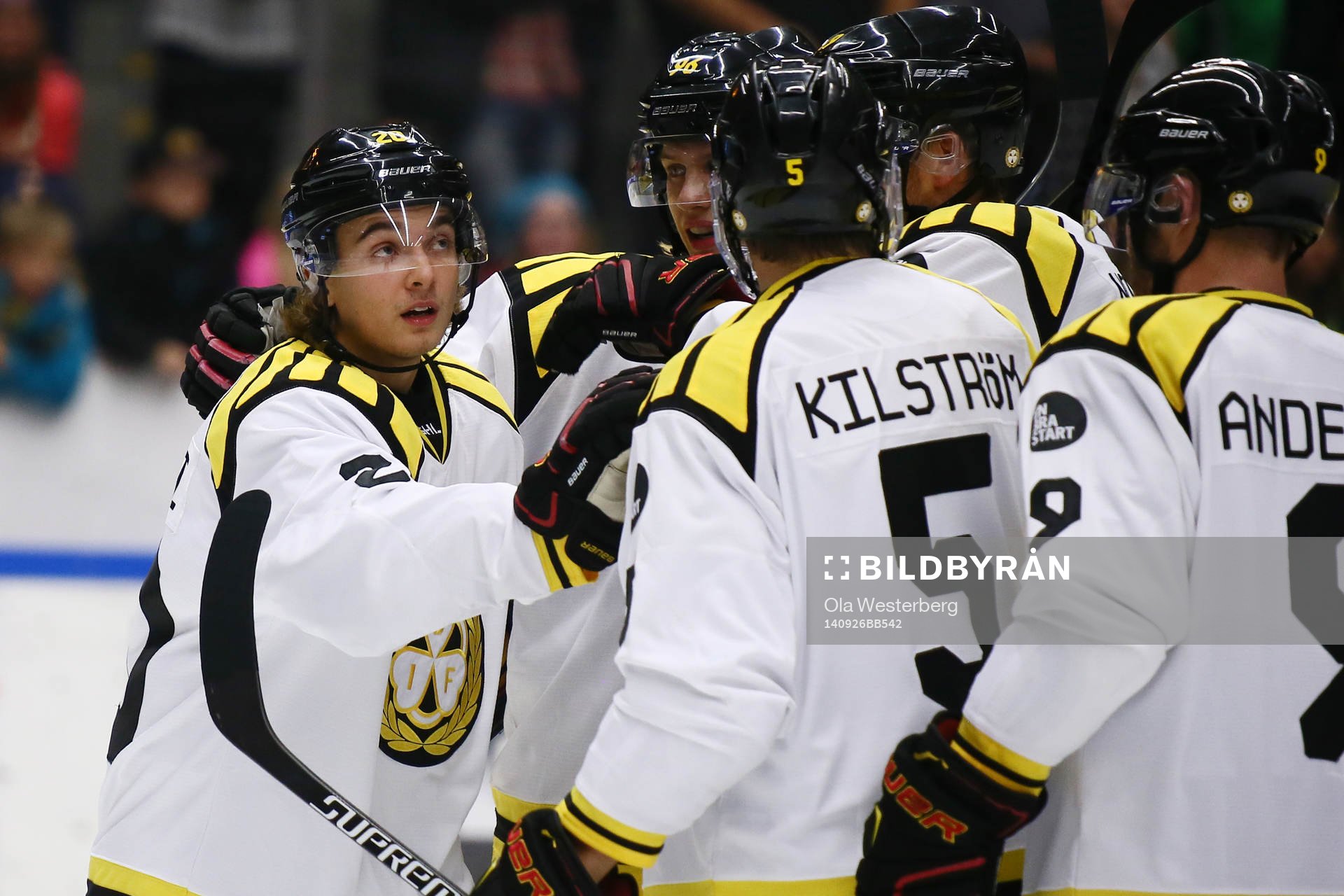Brynäs Adam Brodecki  jublar