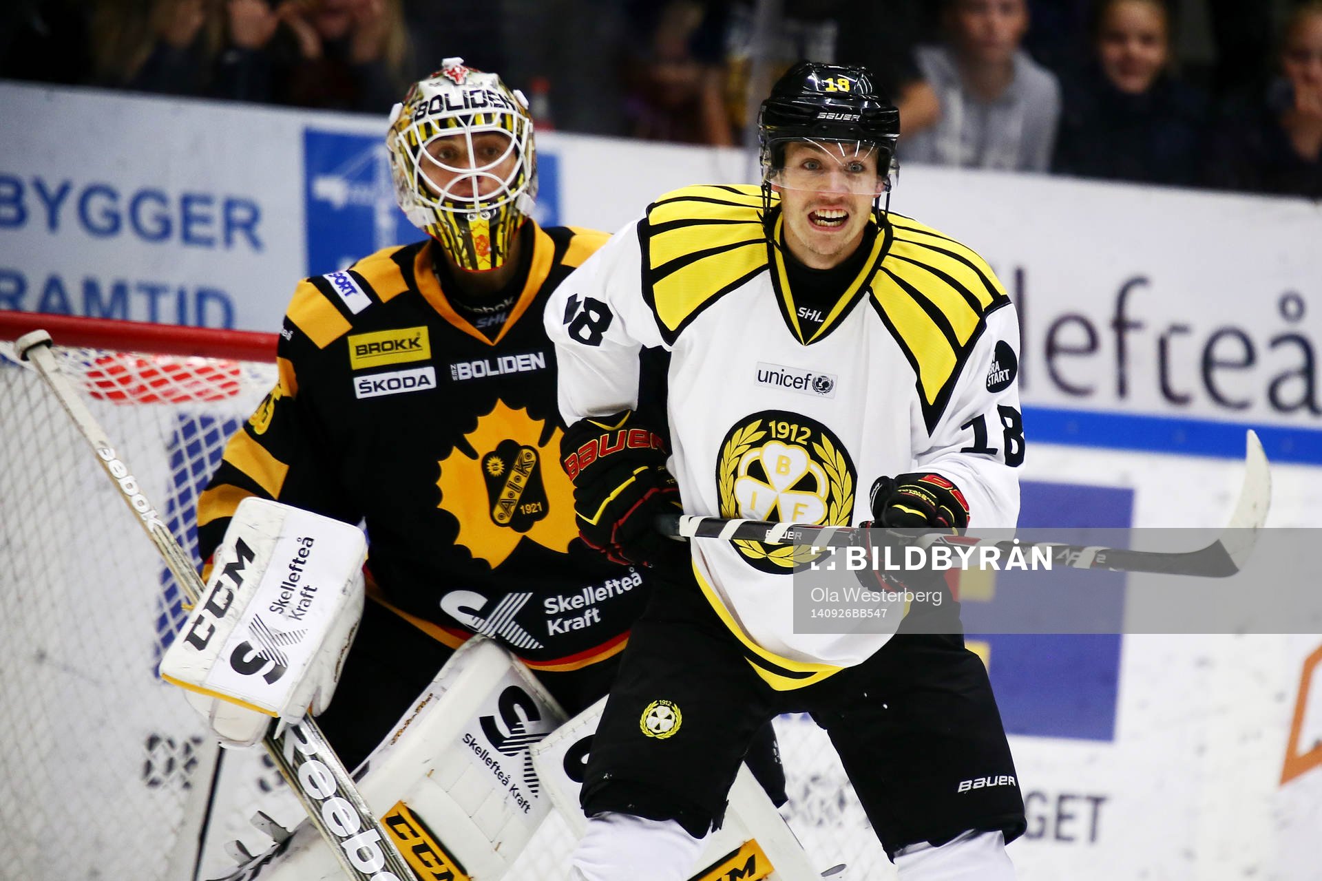 Skellefteås målvakt Markus Svensson
