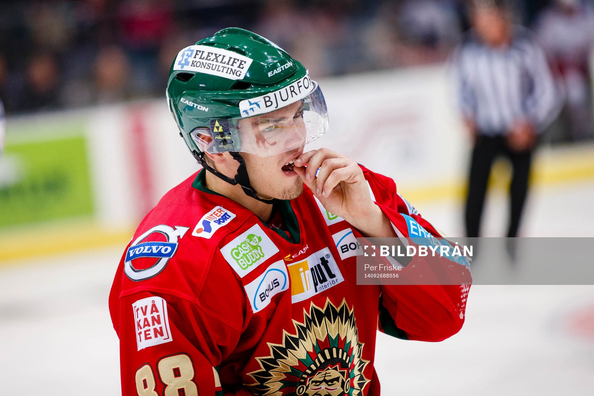 Frölundas Andreas Johnson har ont