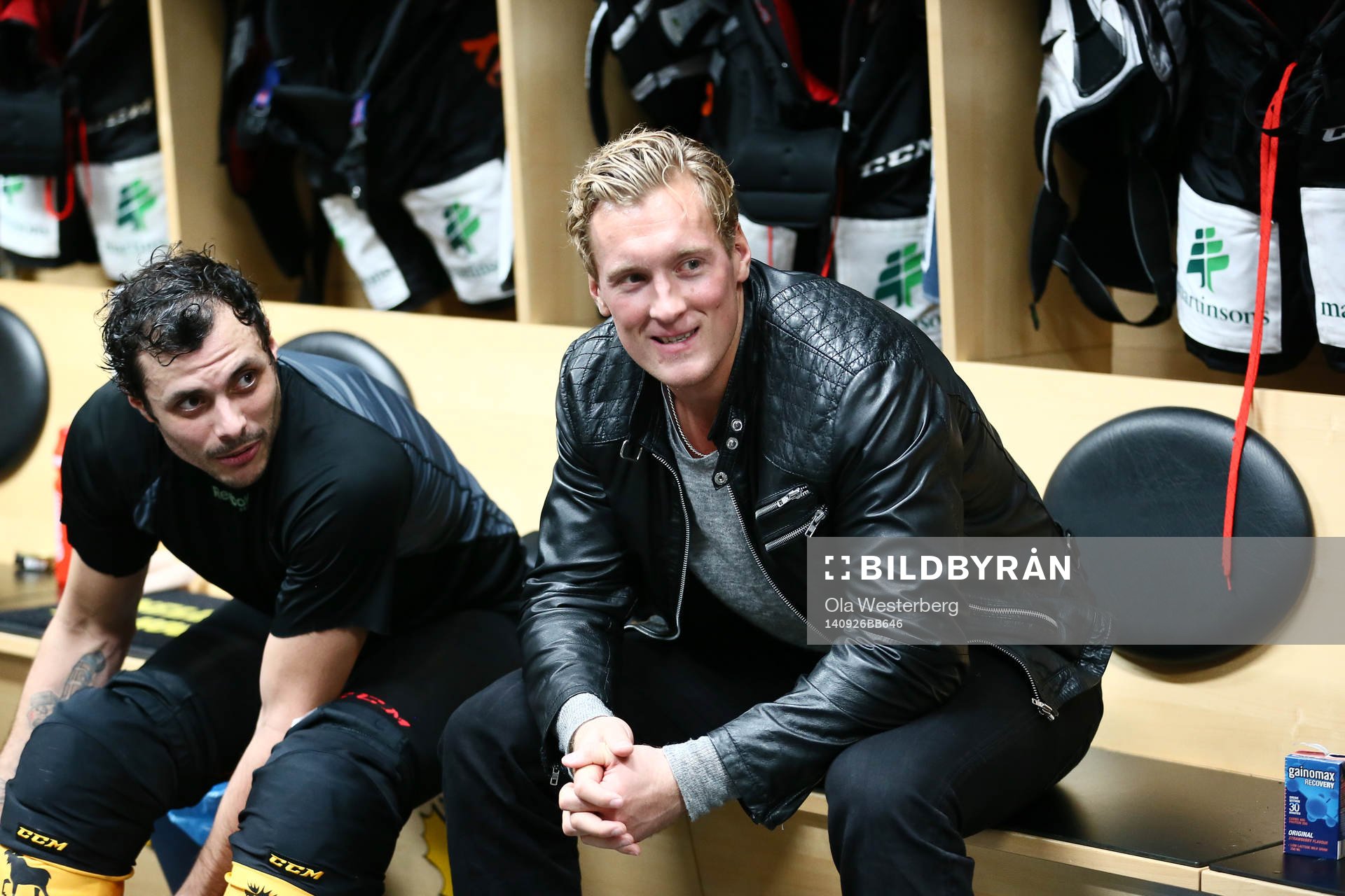 Skellefteås nyförvärv Mikko Lehtonen och Daniel Widing