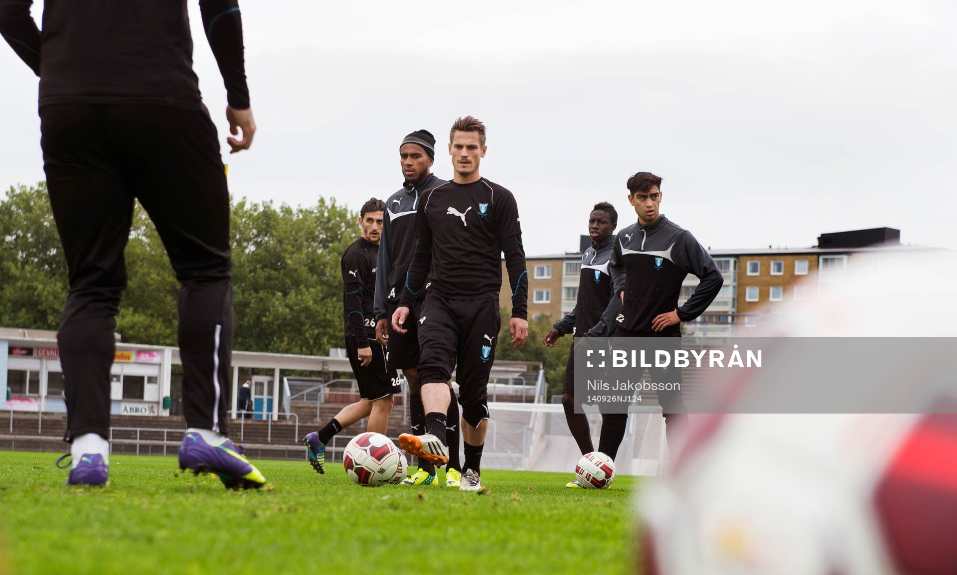 Markus Rosenberg när Malmö FF tränar