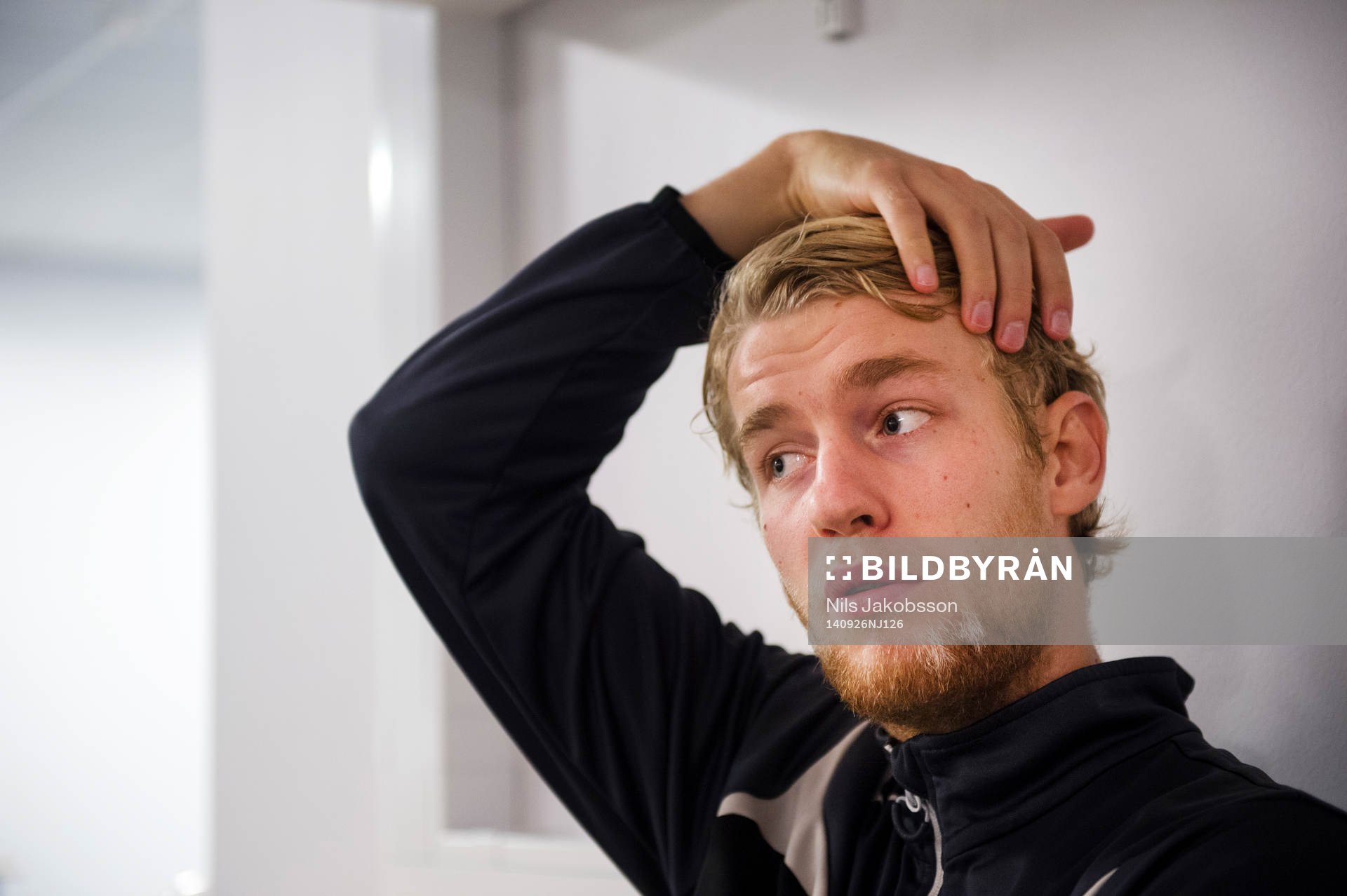 Malmö FFs Filip Helander i en intervju