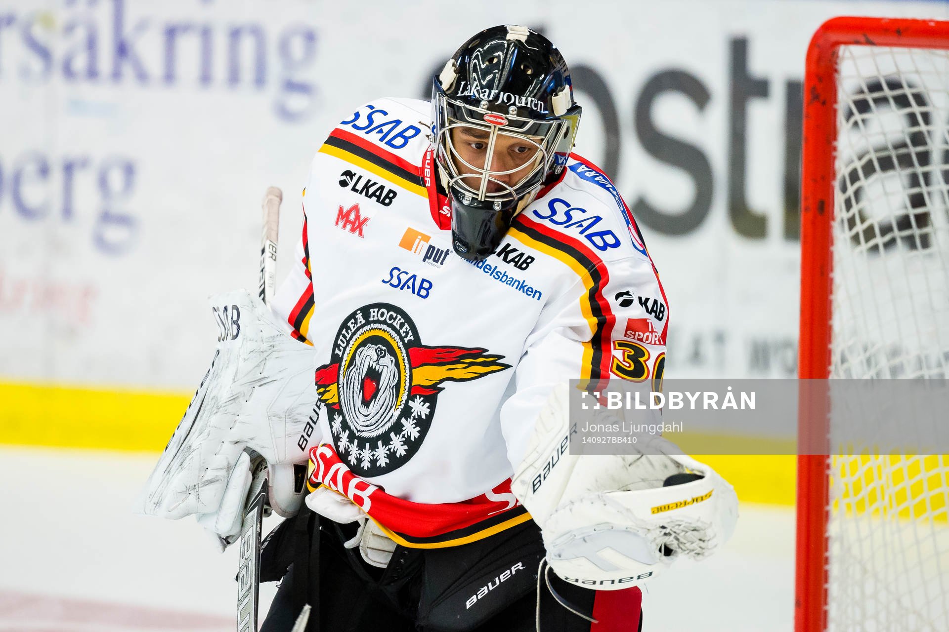Luleås målvakt Mark Owuya