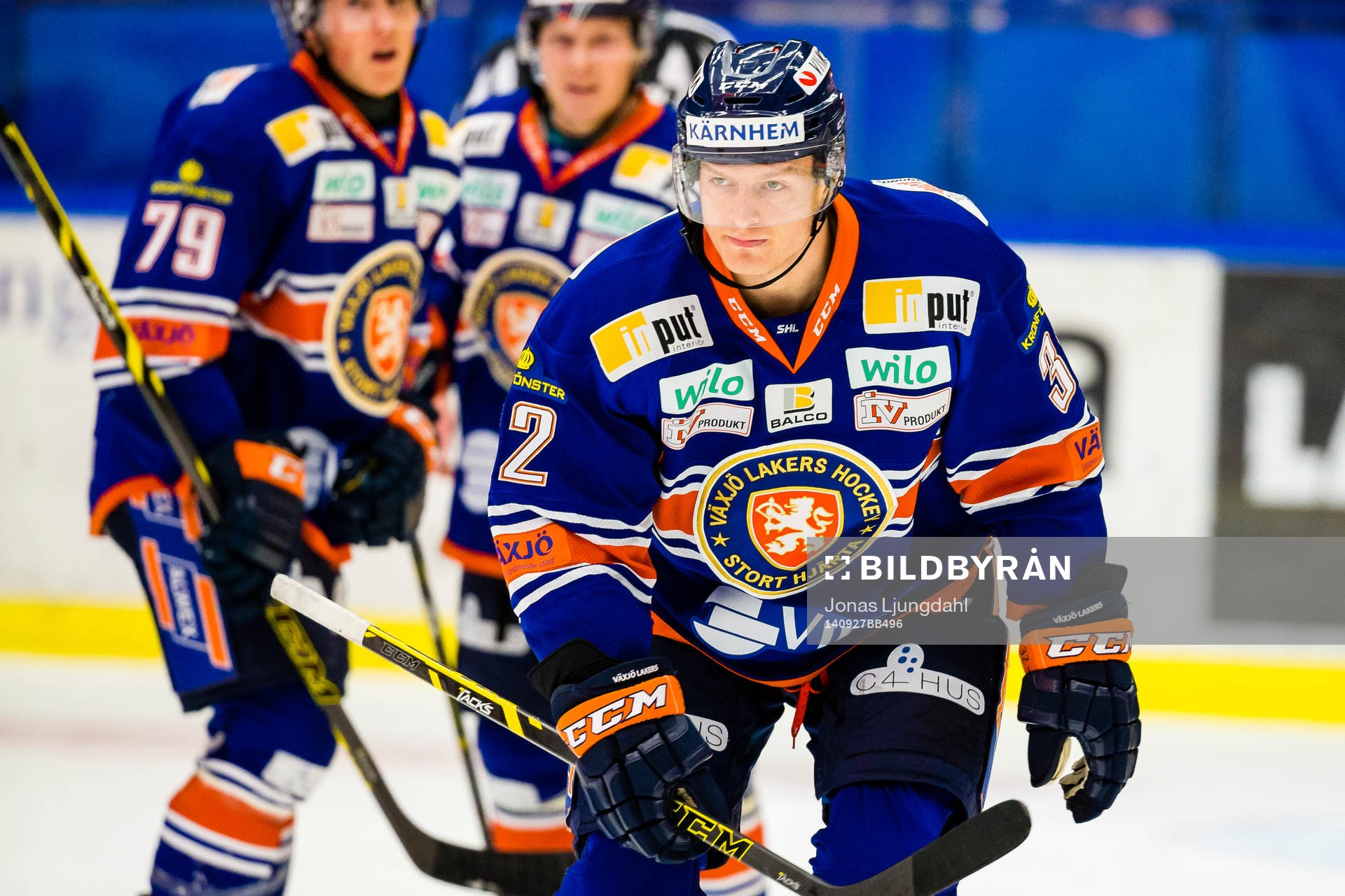 Växjös Nick Johnson firar
