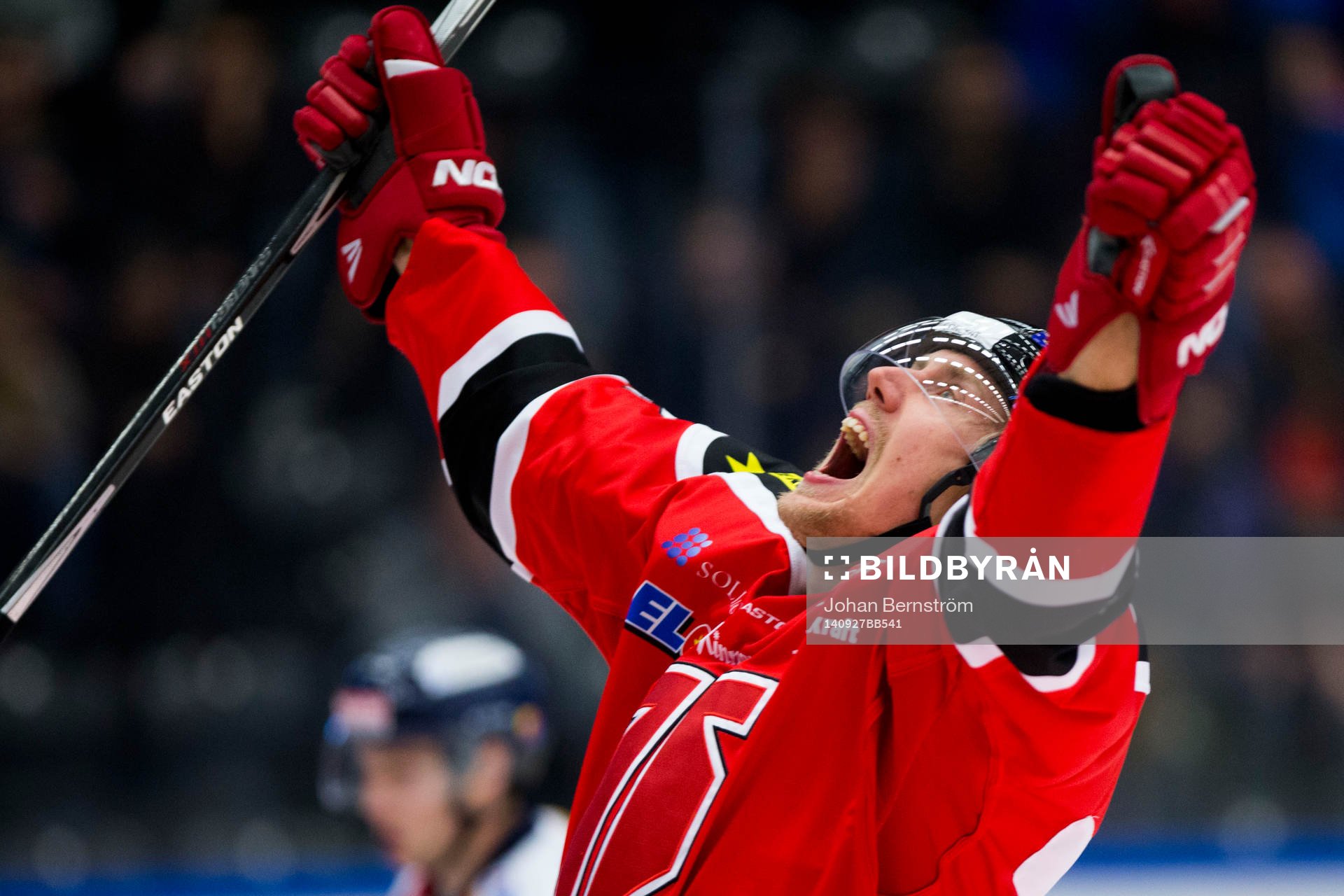 Örebros Marko Anttila jublar