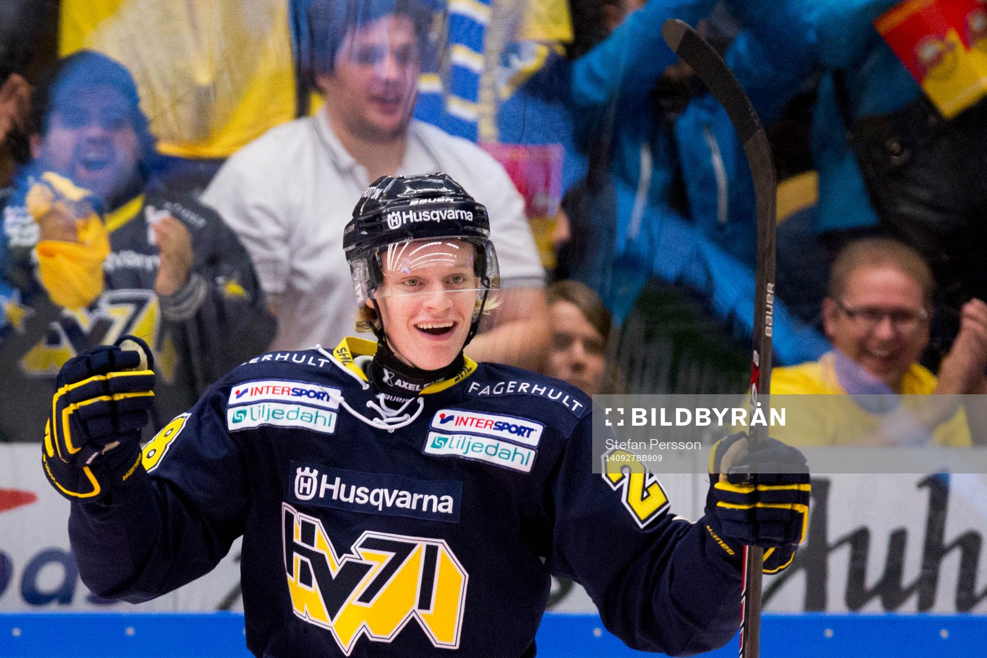 s Anton Bengtsson jublar