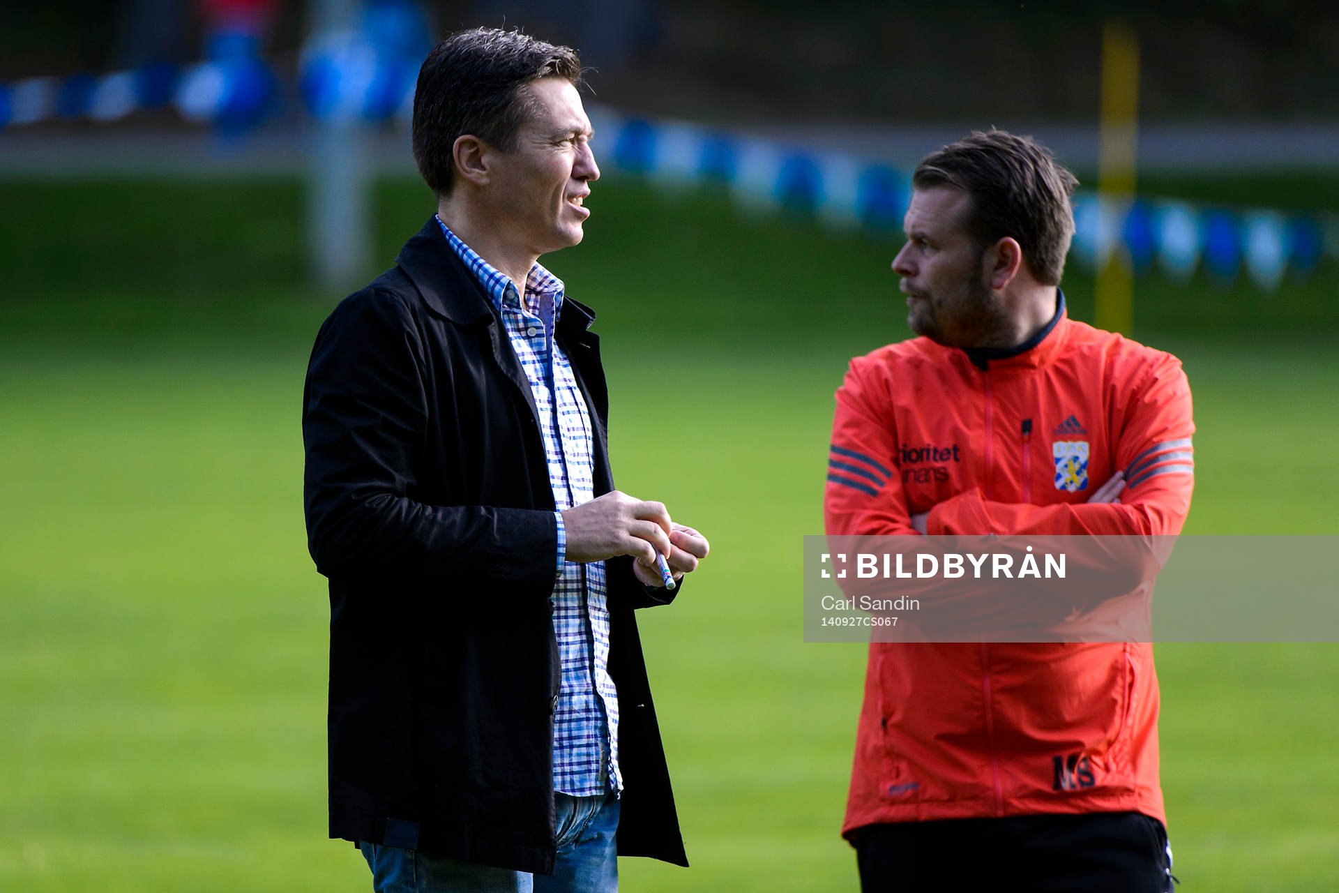 IFK Göteborgs sportchef Mats Green och tränare Mikael
