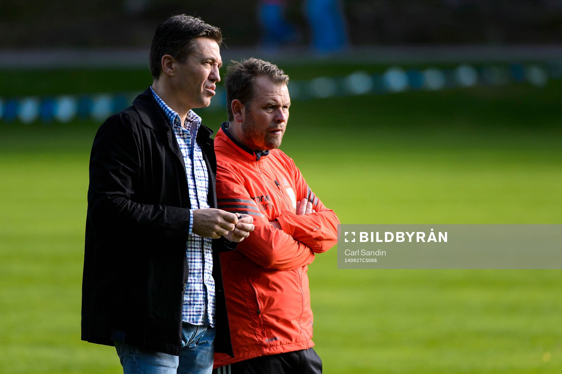 IFK Göteborgs sportchef Mats Green och tränare Mikael