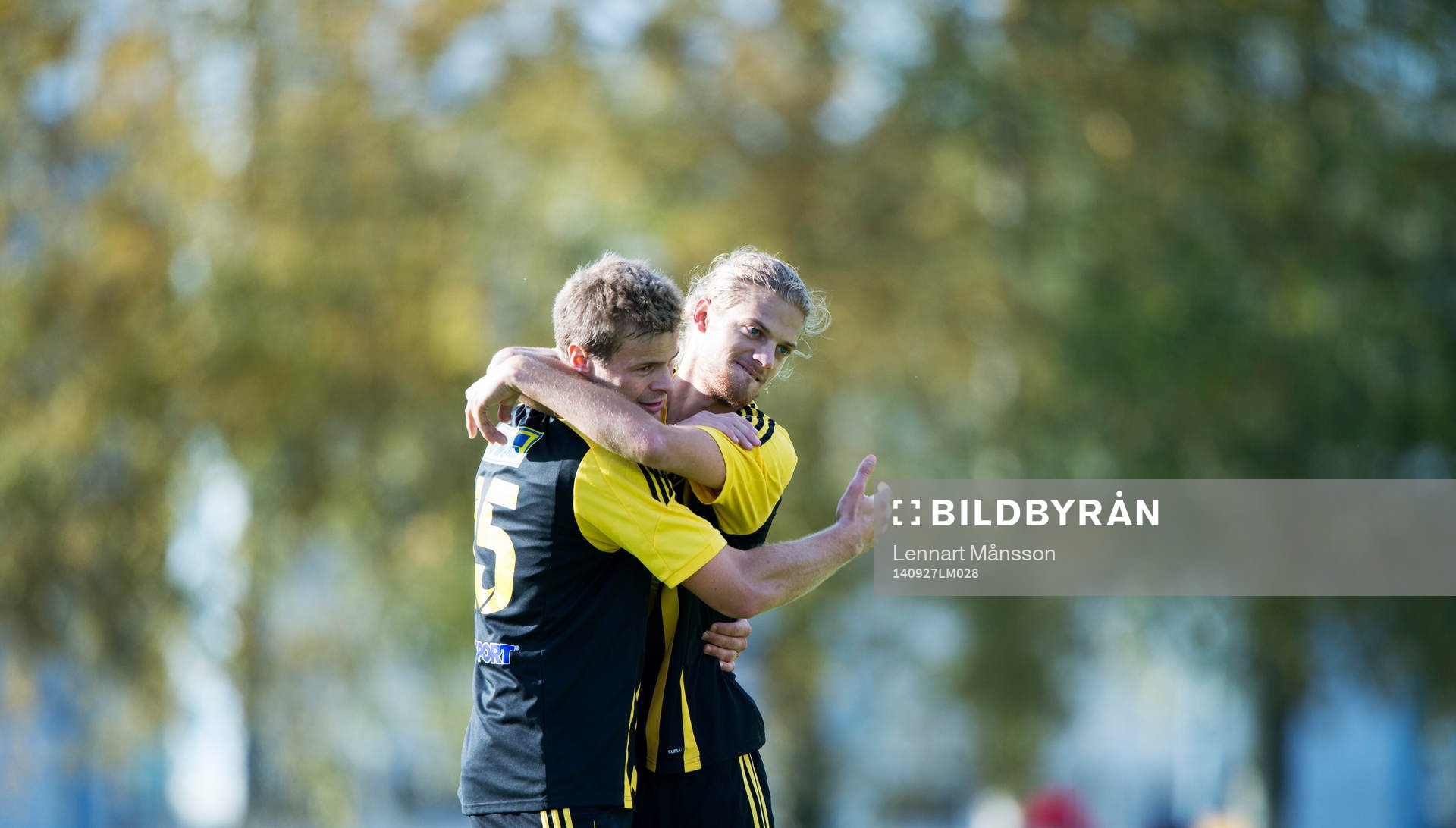 IFK Hässleholms mittbackar Jesper Eliasson och Linus