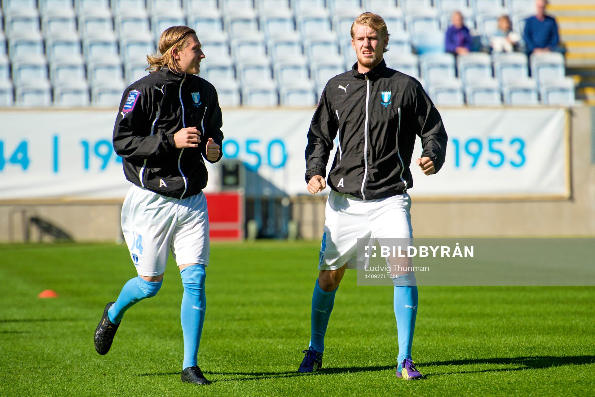 Malmö FFs Simon Kroon och Filip Helander