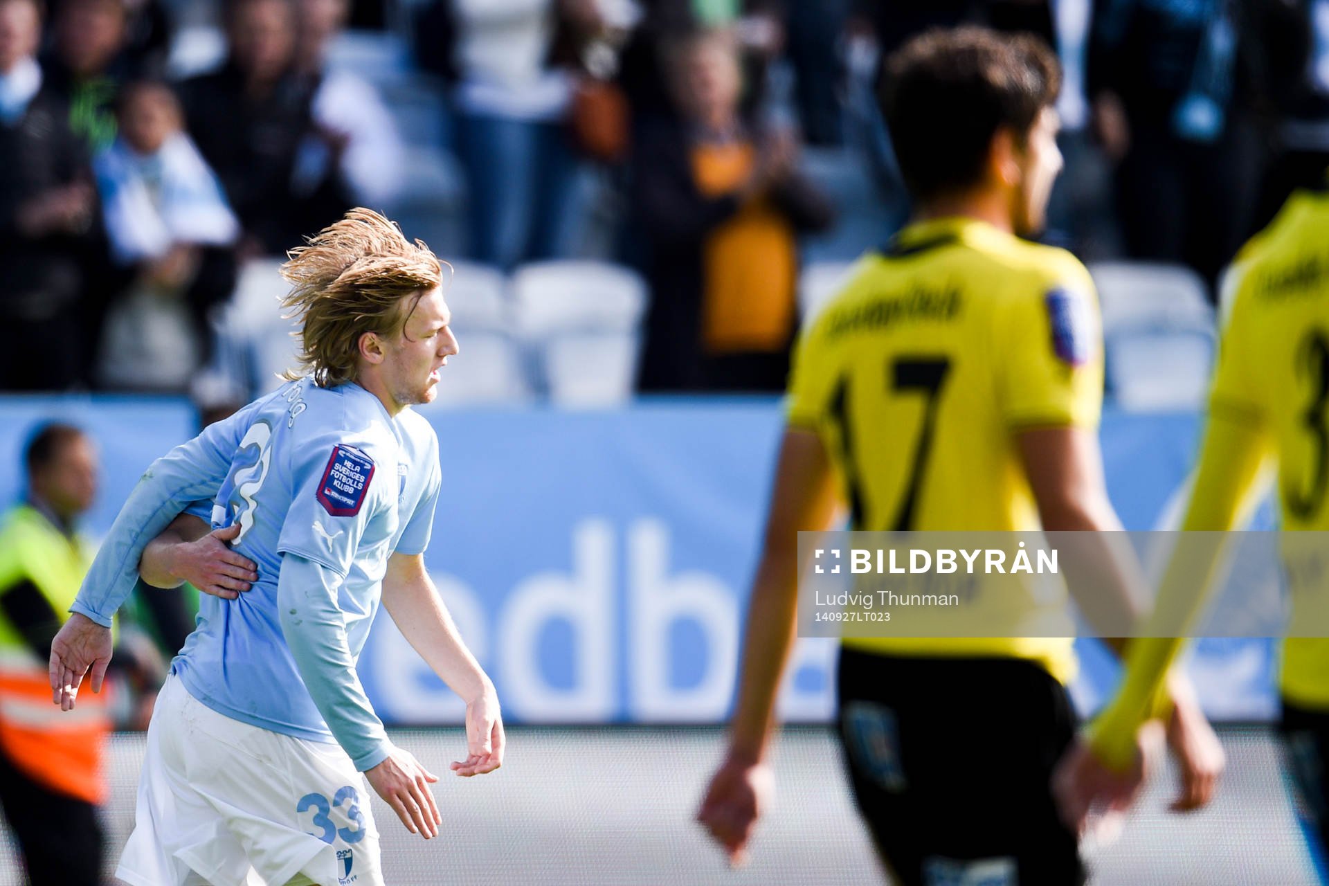 Malmö FFs Simon Kroon kramar om Emil Forsberg