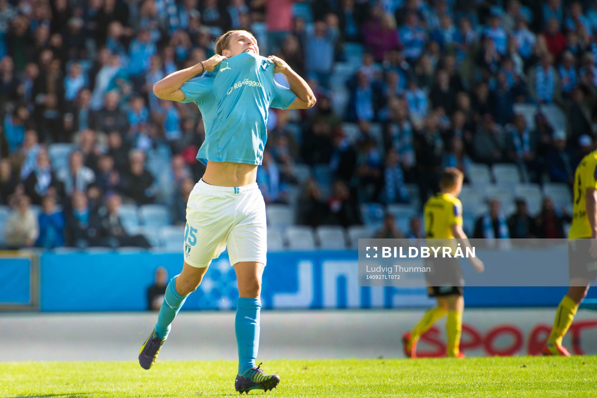 Malmö FFs Pawel Cibicki deppar