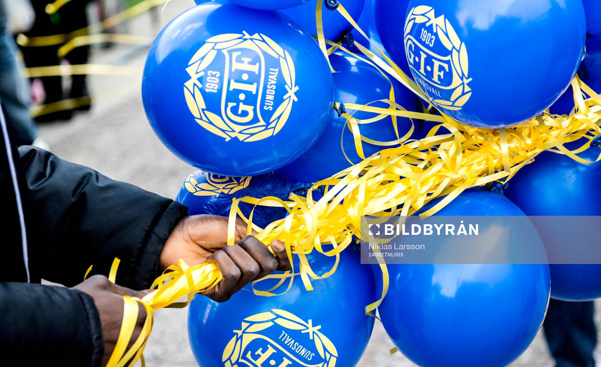 Ballonger med Gif Sundsvall på