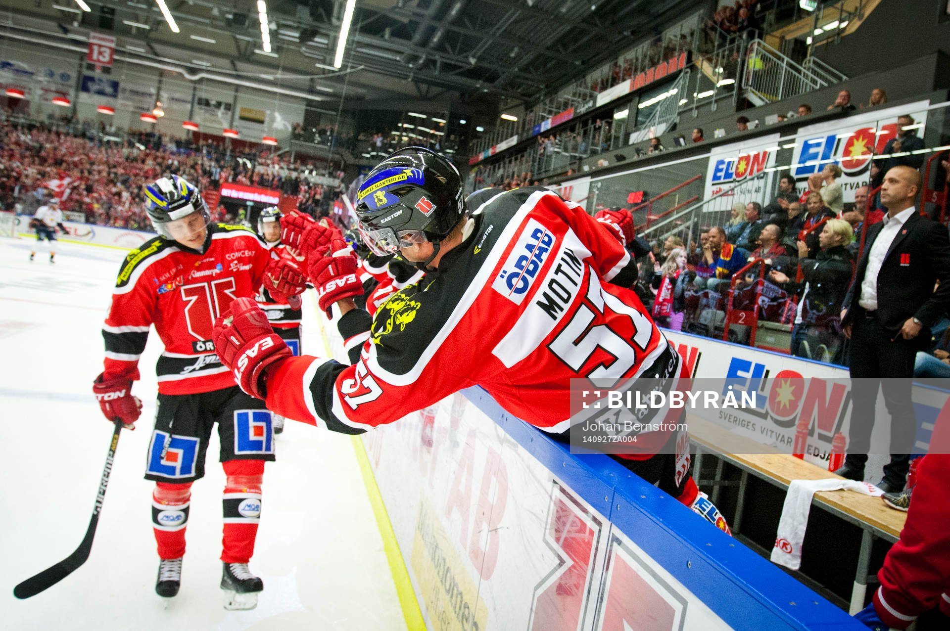 Örebros Daniel Viksten gör 4-1 och jublar