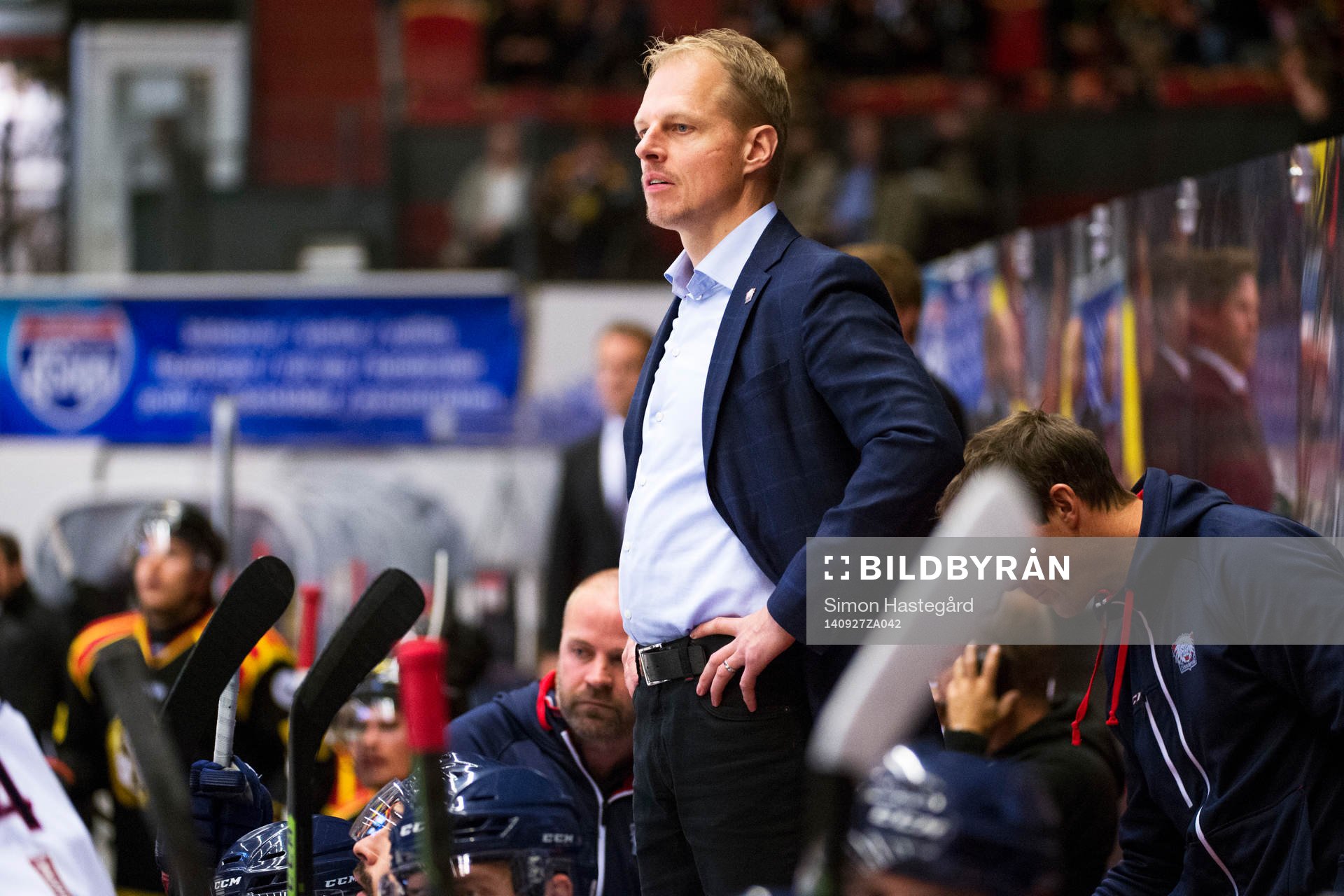 Linköpings assisterande tränare Magnus Hävelid