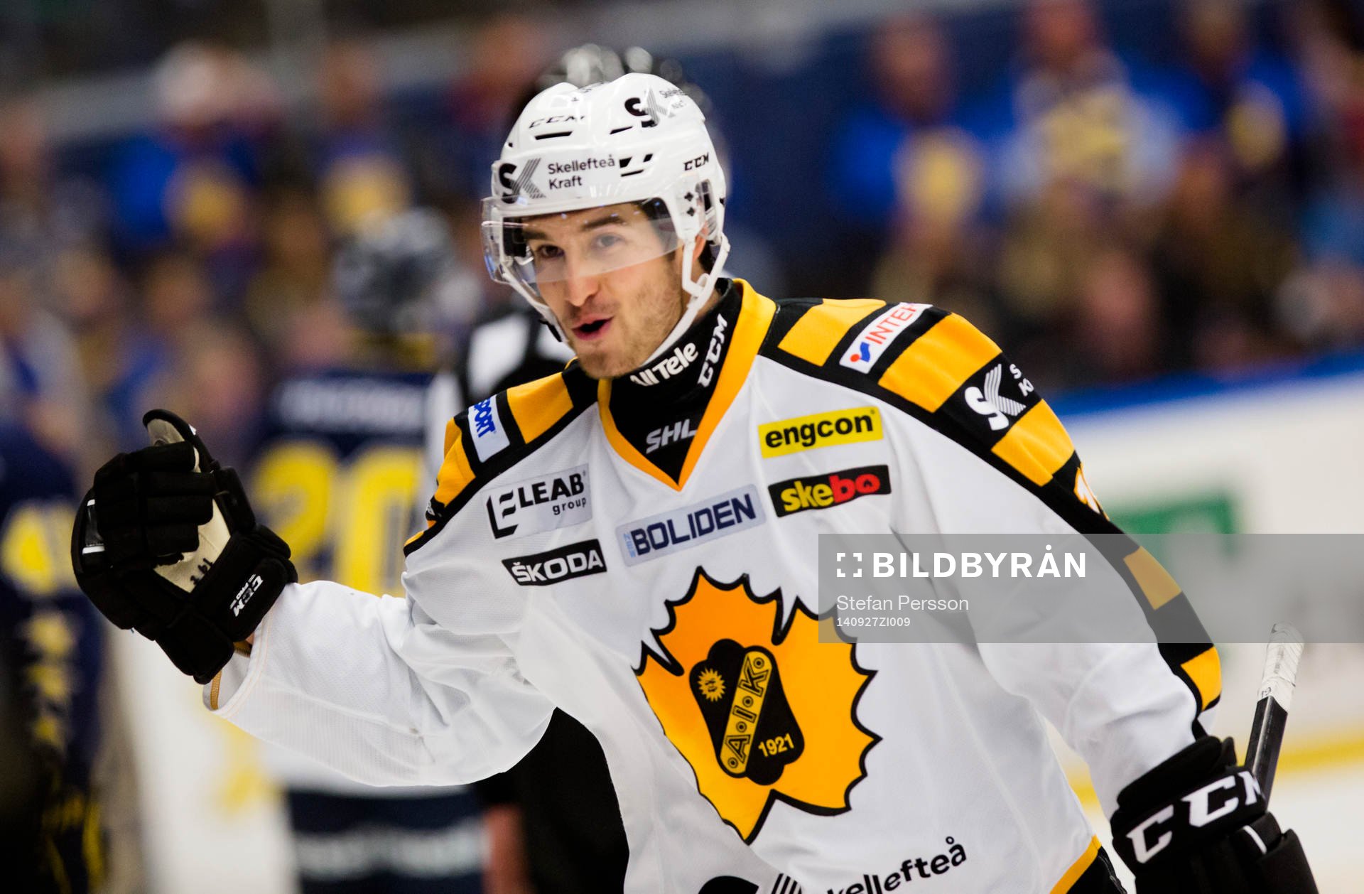 Skellefteås Andrew Calof jublar