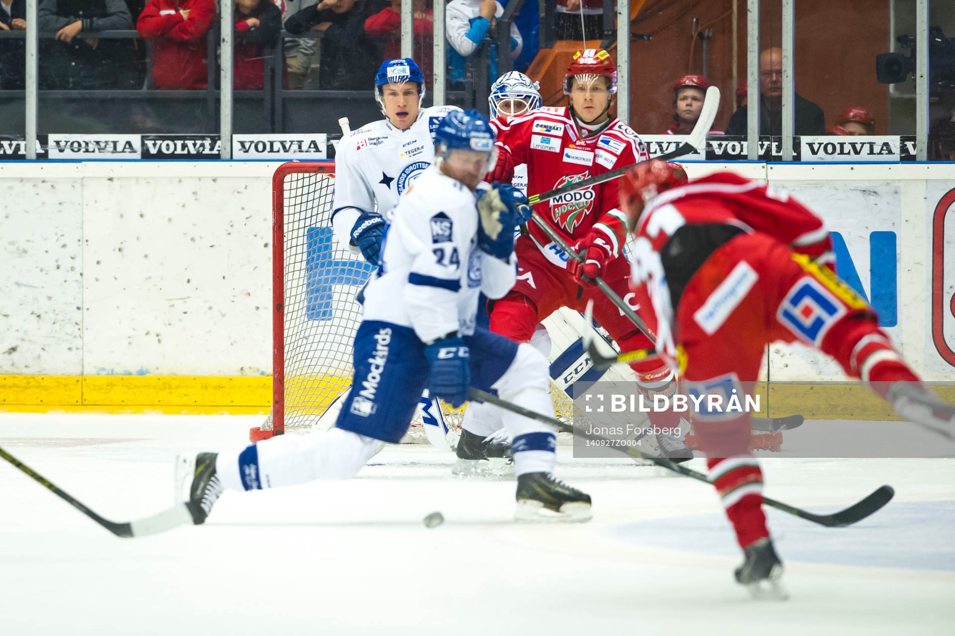 Leksands Jonas Frögren, Simon Erlandsson och Oscar