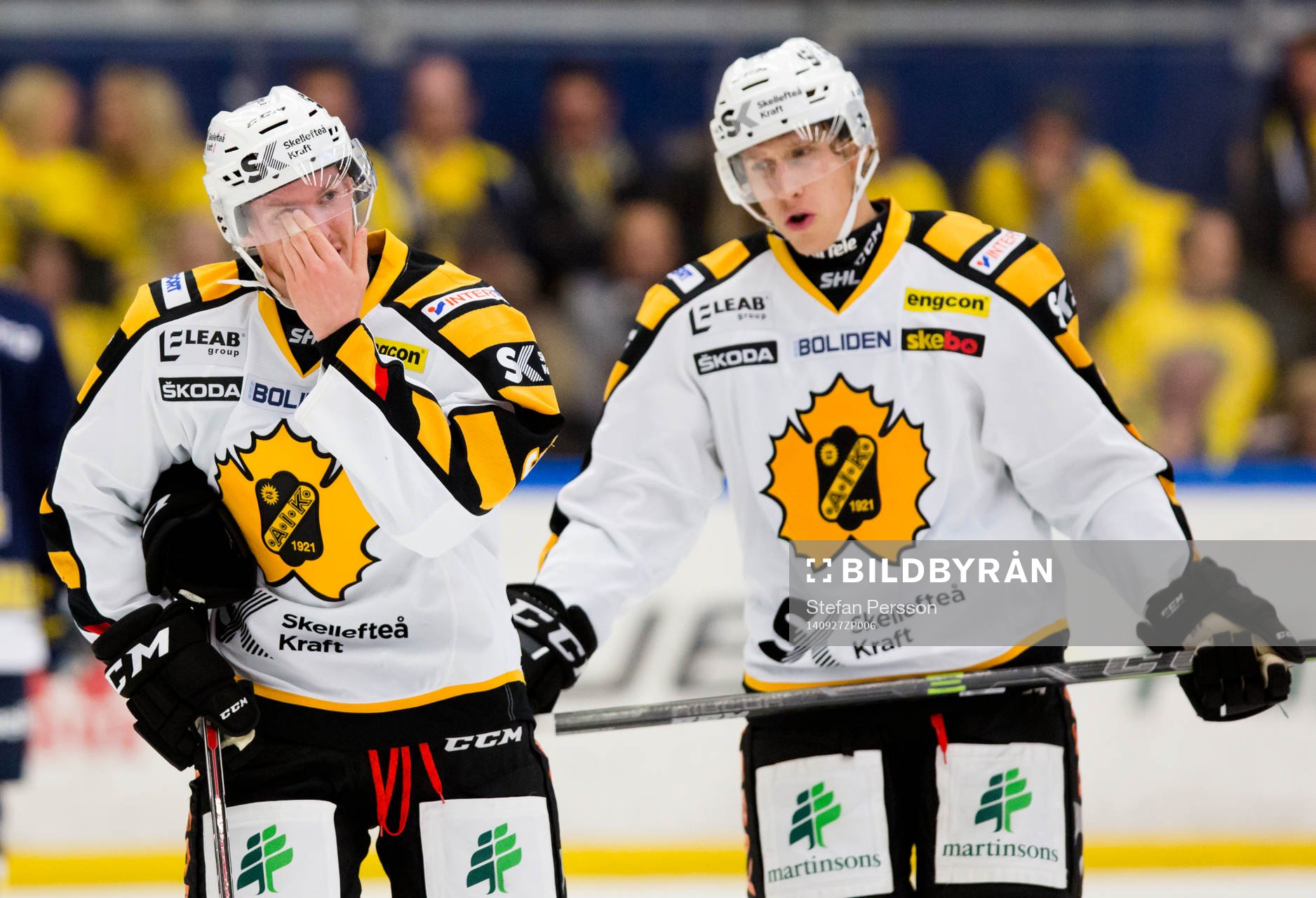 Skellefteås Niclas Burström och John Norman