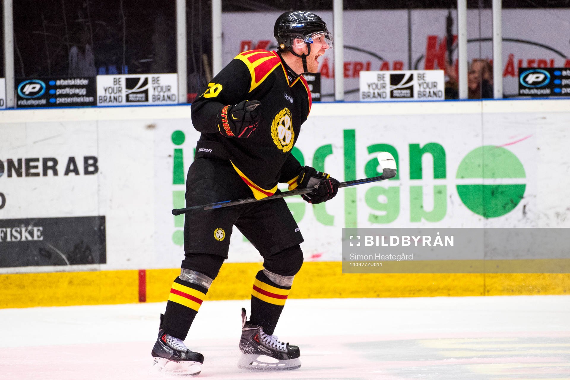 Brynäs Jonas Nordquist jublar