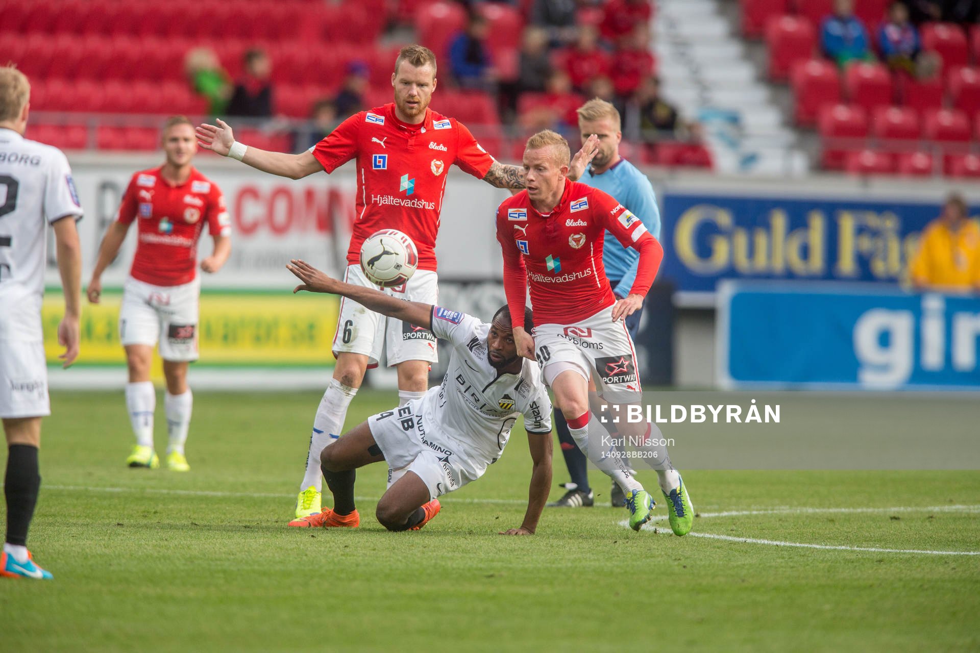 Häckens Martin Ericsson och Kalmars Tobias Eriksson