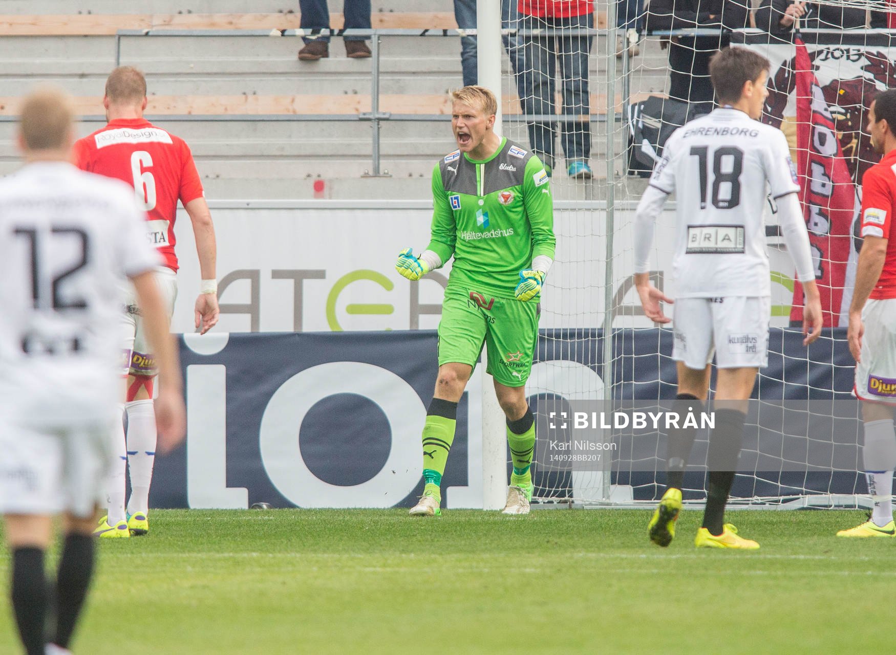Kalmars målvakt Ole Söderberg