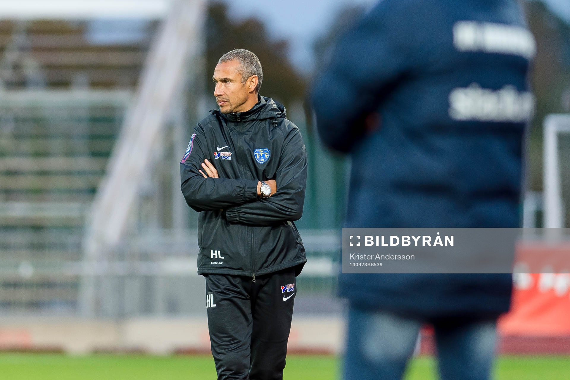Falkenbergs tränare Henrik Larsson