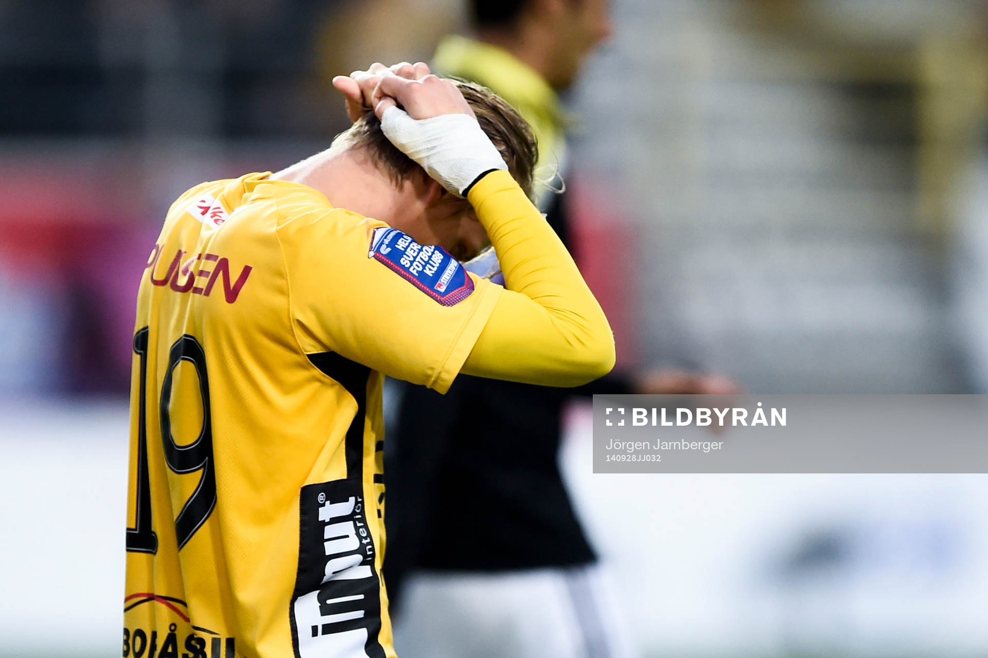 Elfsborgs Simon Hedlund deppar