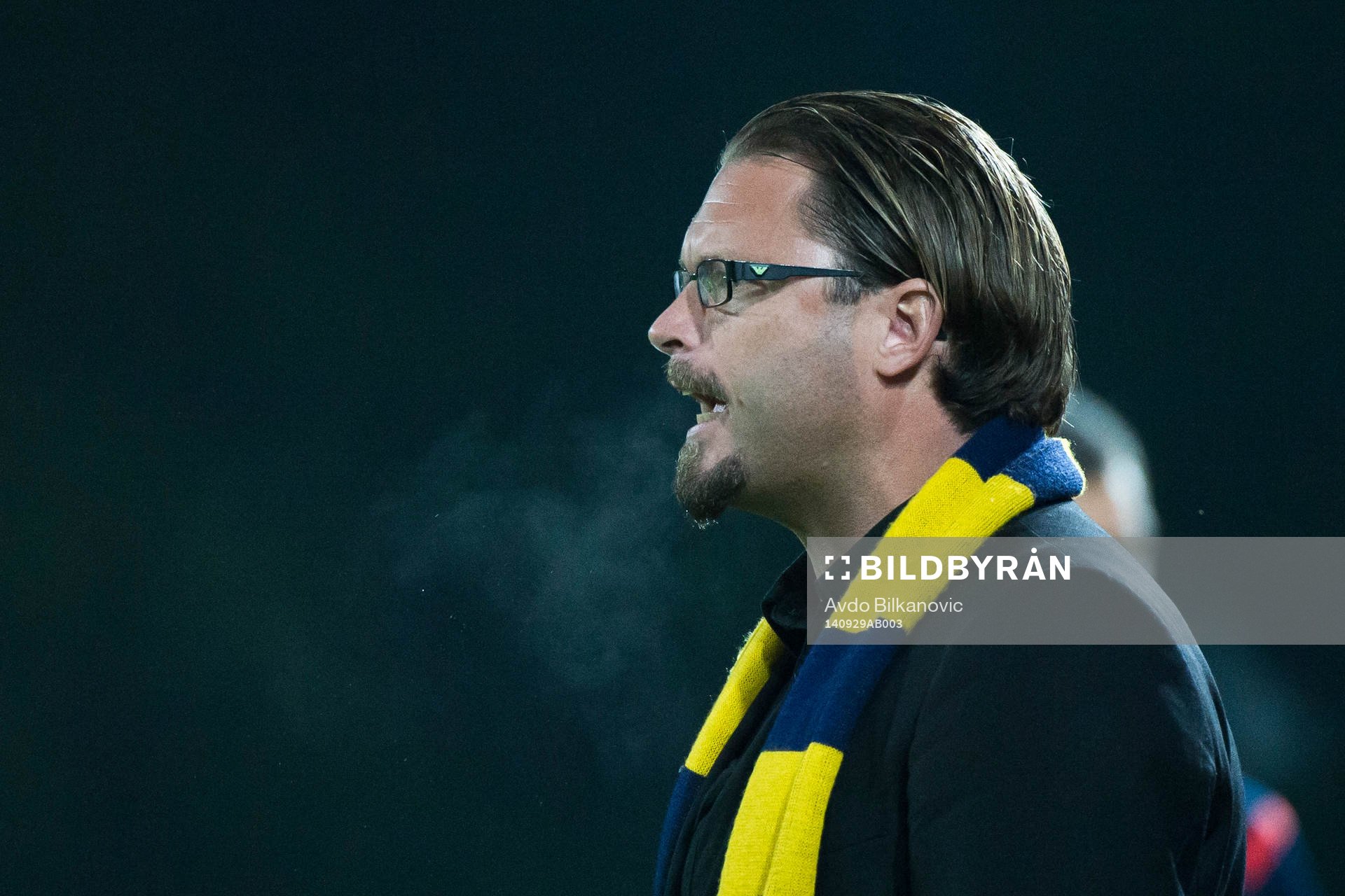 Ängelholms tränare Joakim Persson