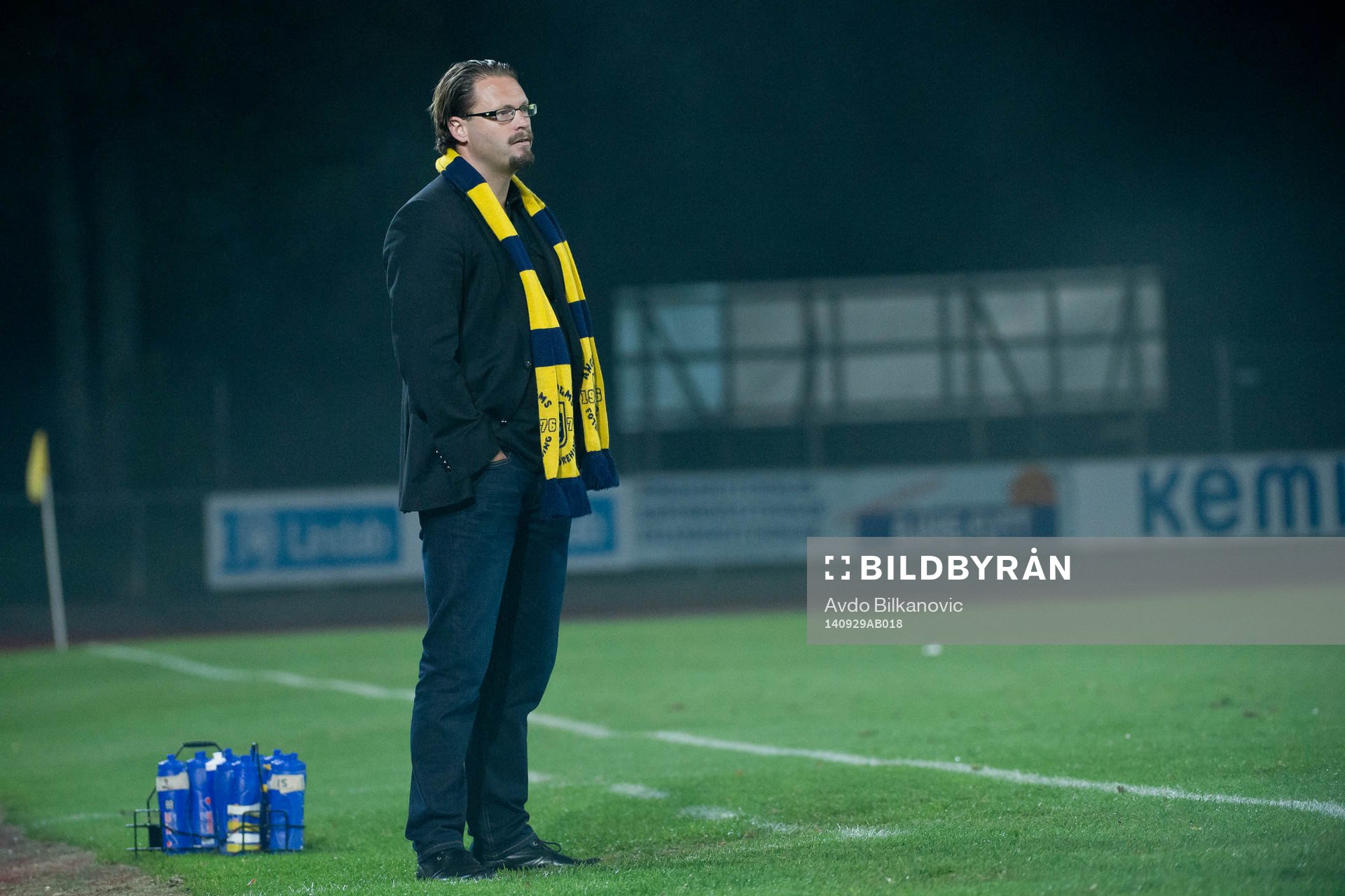 Ängelholms tränare Joakim Persson