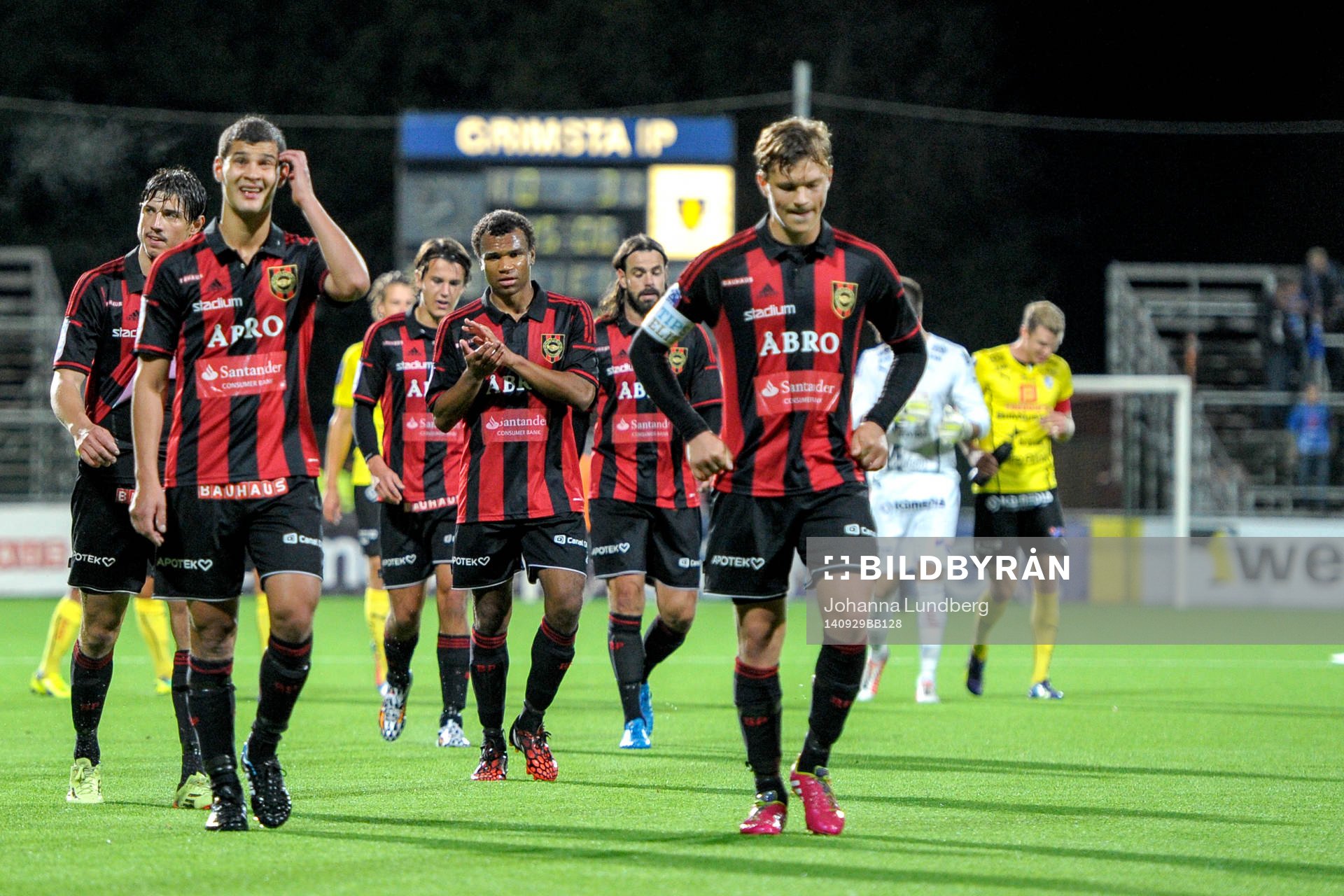 Brommapojkarnas Mauricio Albornoz och Jesper Karlström