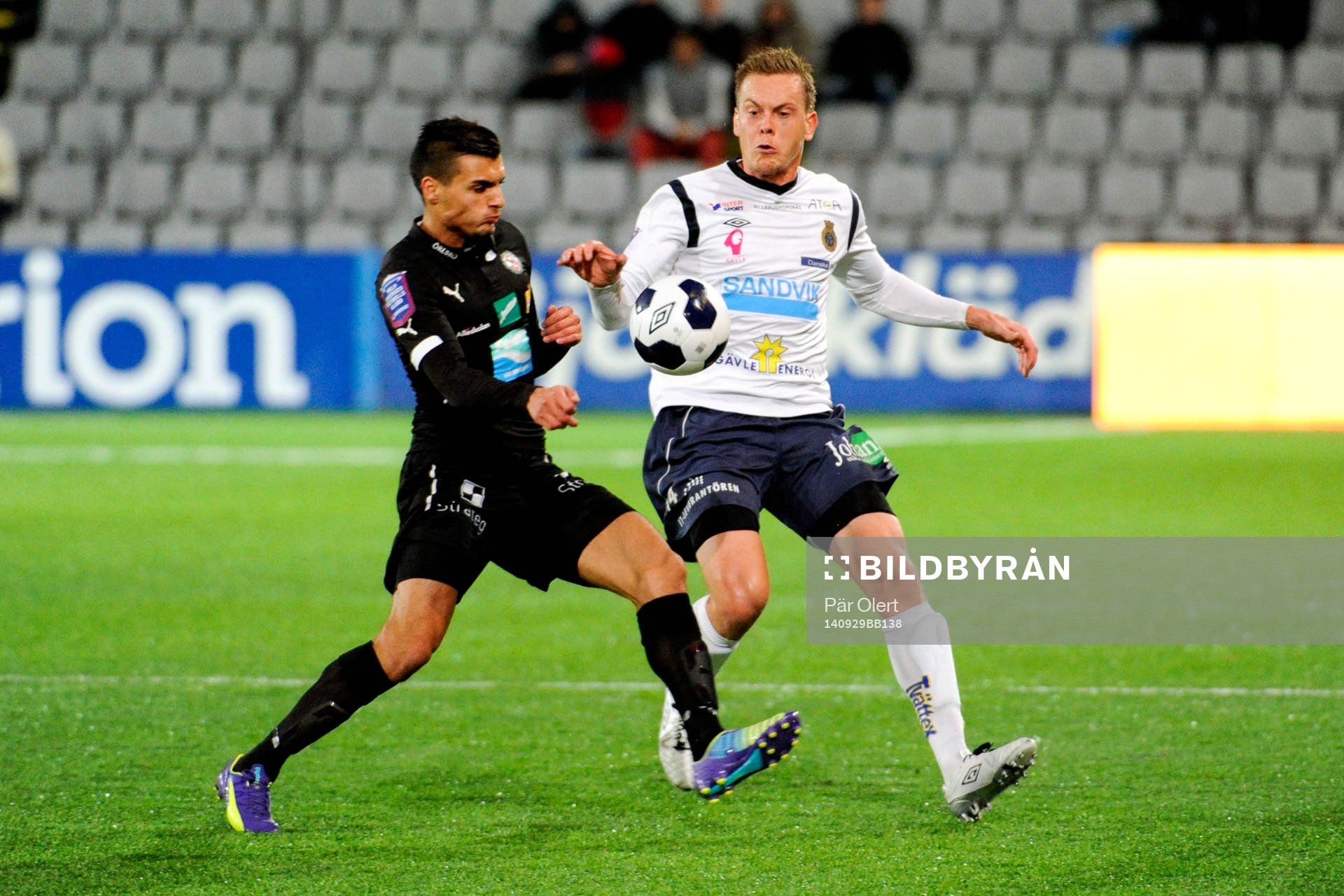 Örebros Ahmed Yasin och Gefles Jens Portin
