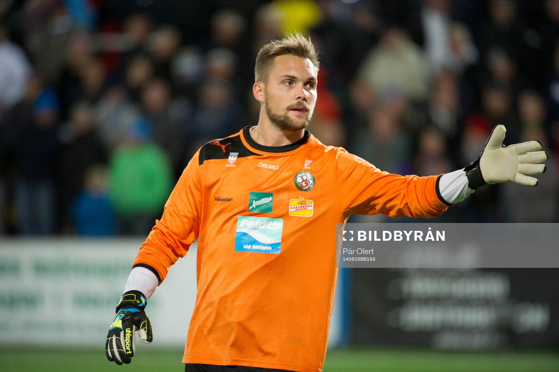 Örebros målvakt Oscar Jansson