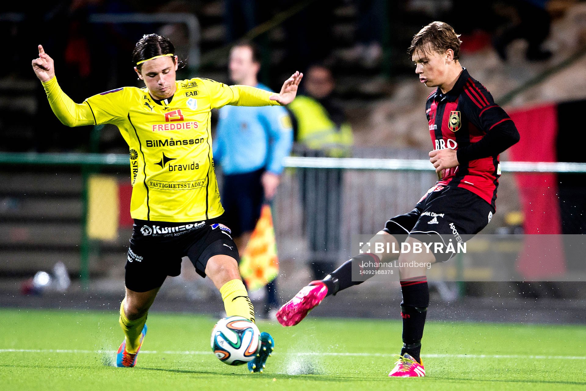 Halmstads Marcus Antonsson och Brommapojkarnas Jesper