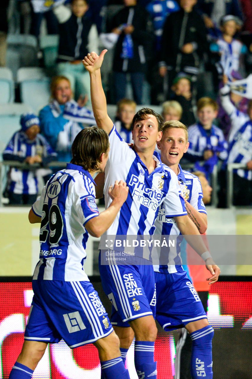 IFK Göteborgs Martin Smedberg Dalence jublar