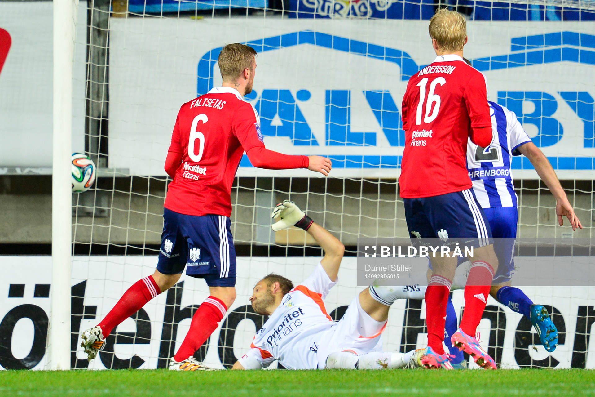 Djurgårdens Sebastian Andersson gör 2-1