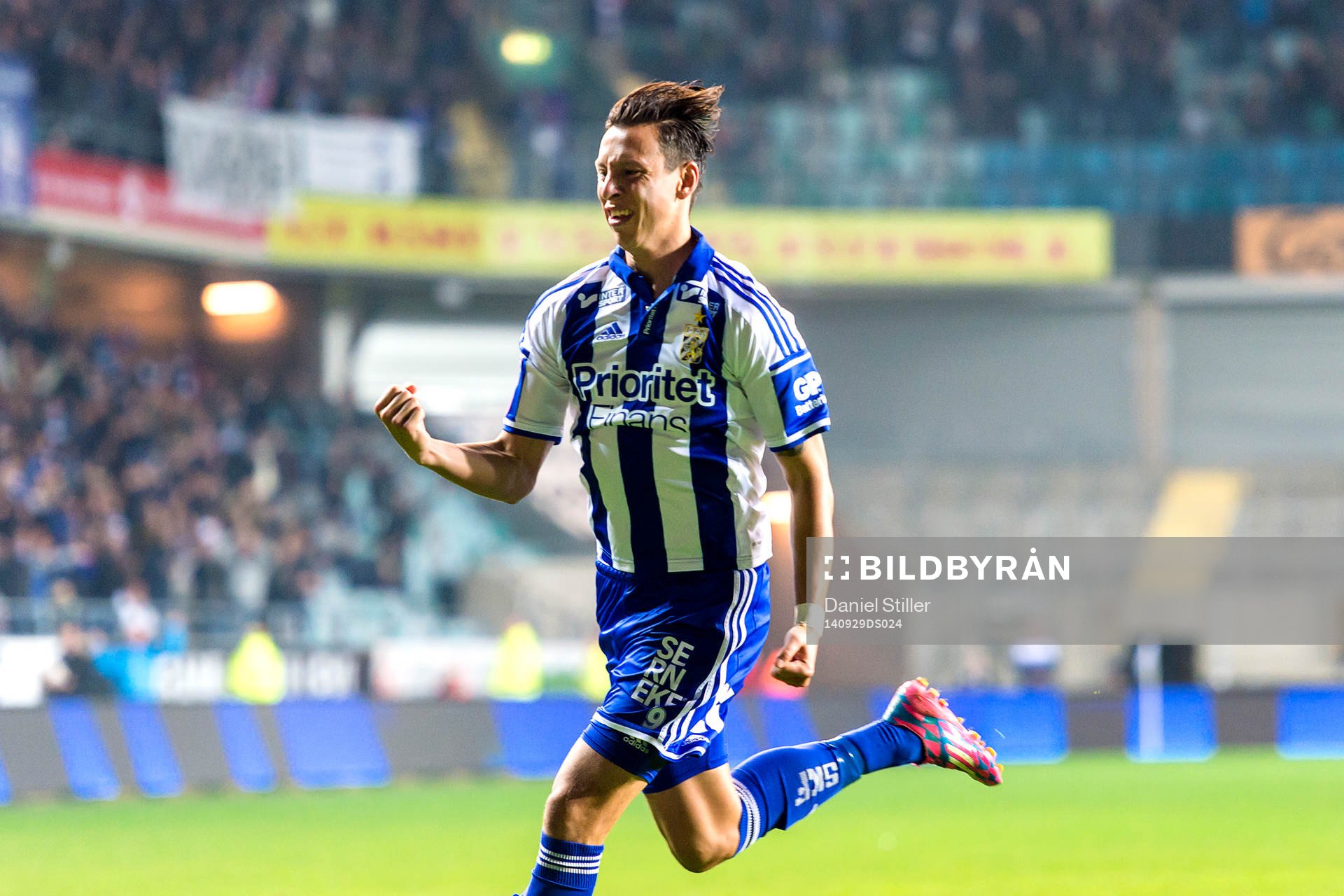 IFK Göteborgs Martin Smedberg Dalence jublar