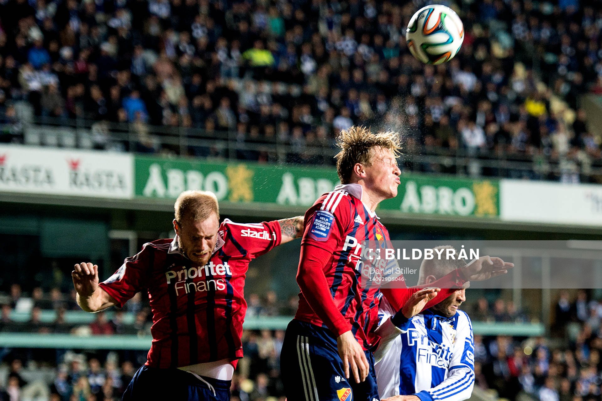 Djurgårdens Emil Bergström och Fredrik Stenman