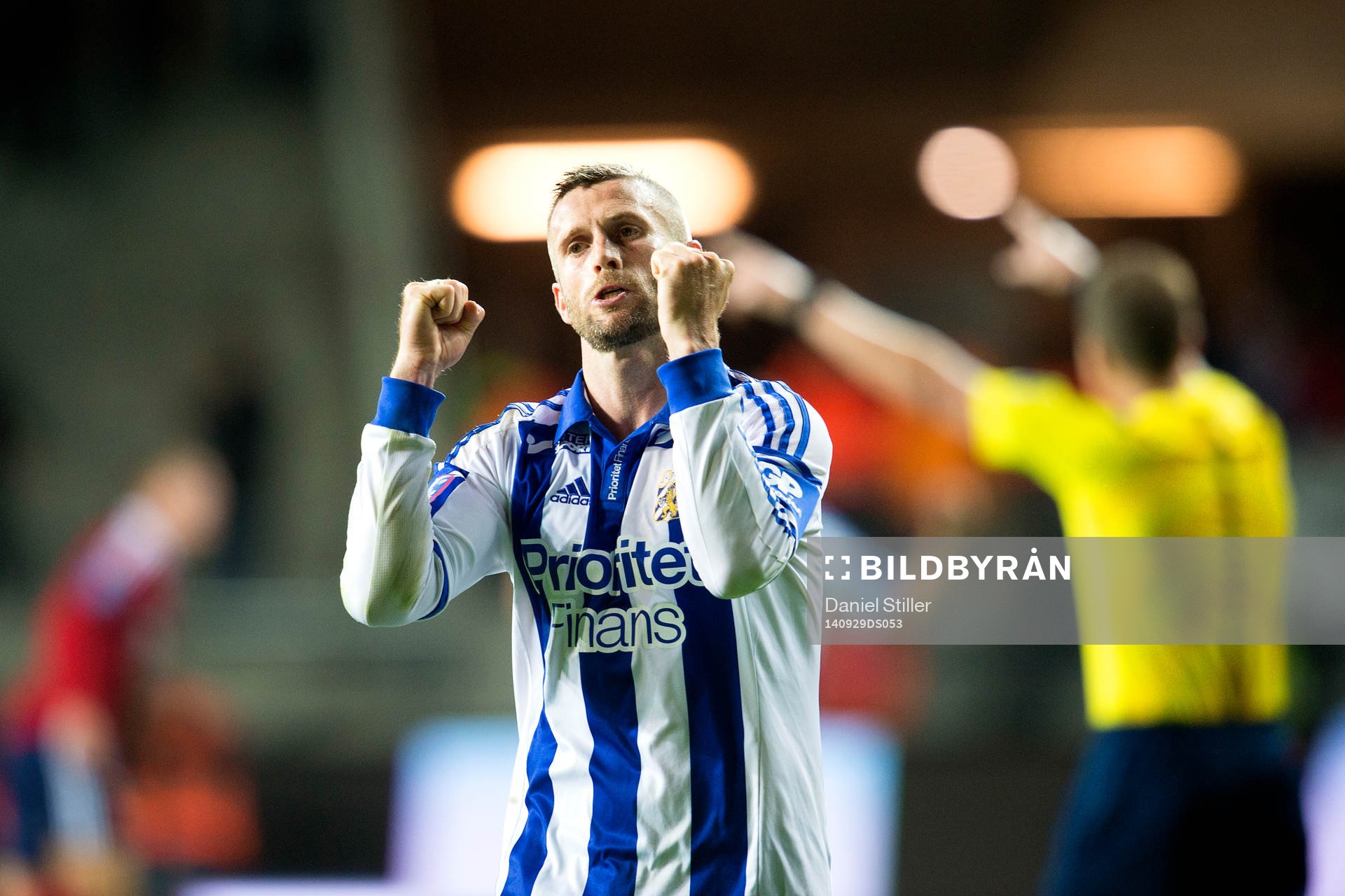 IFK Göteborgs Kjetil Waehler jublar