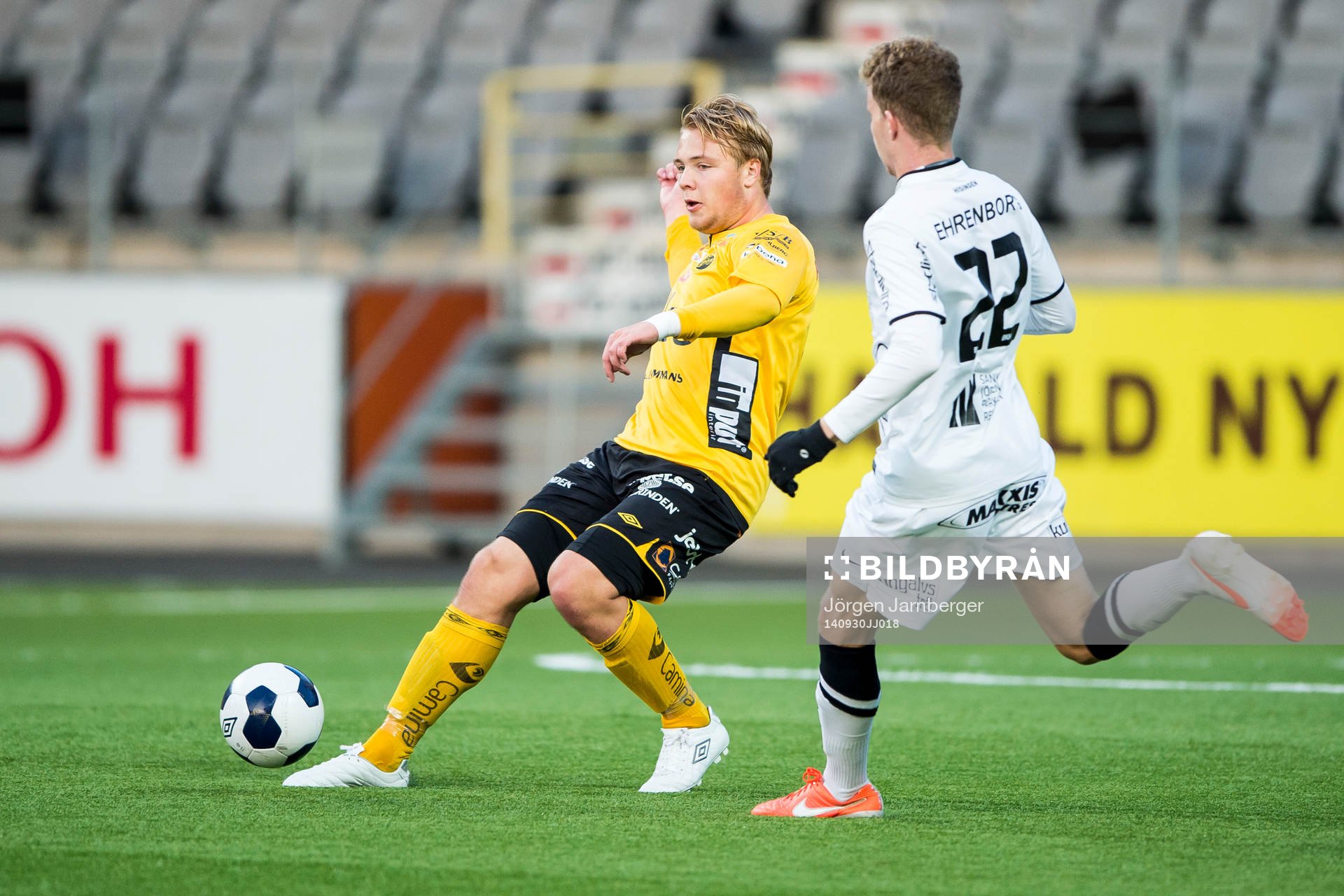 Elfsborgs Martin Ingesson och Häckens Samuel Gustafson