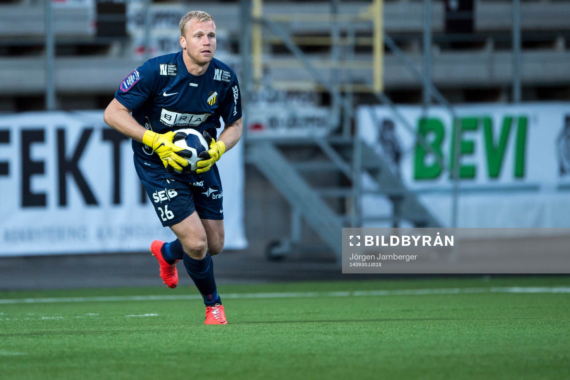 Häckens målvakt Peter Abrahamsson