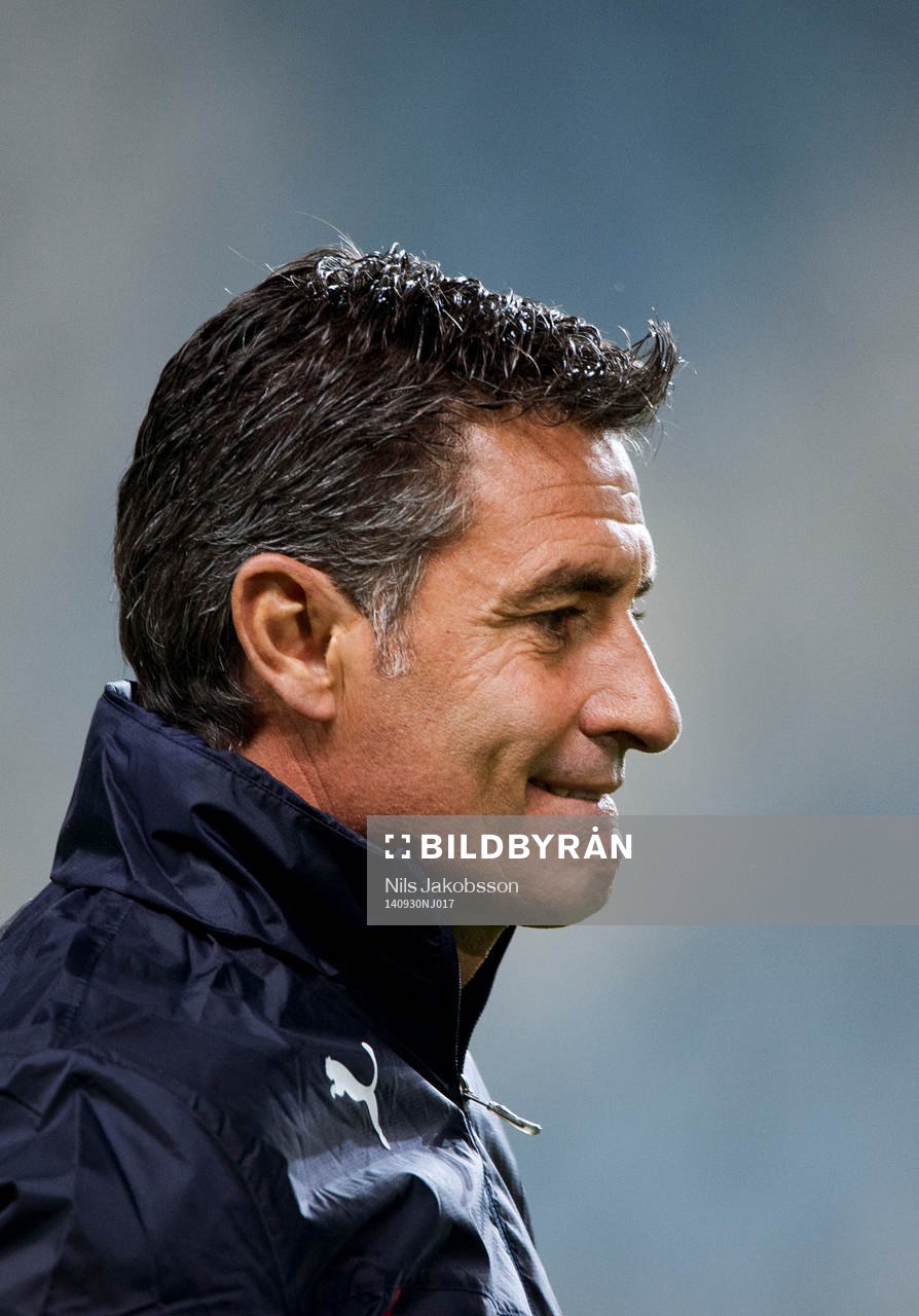Olympiakos tränare José Miguel González Martín del Campo