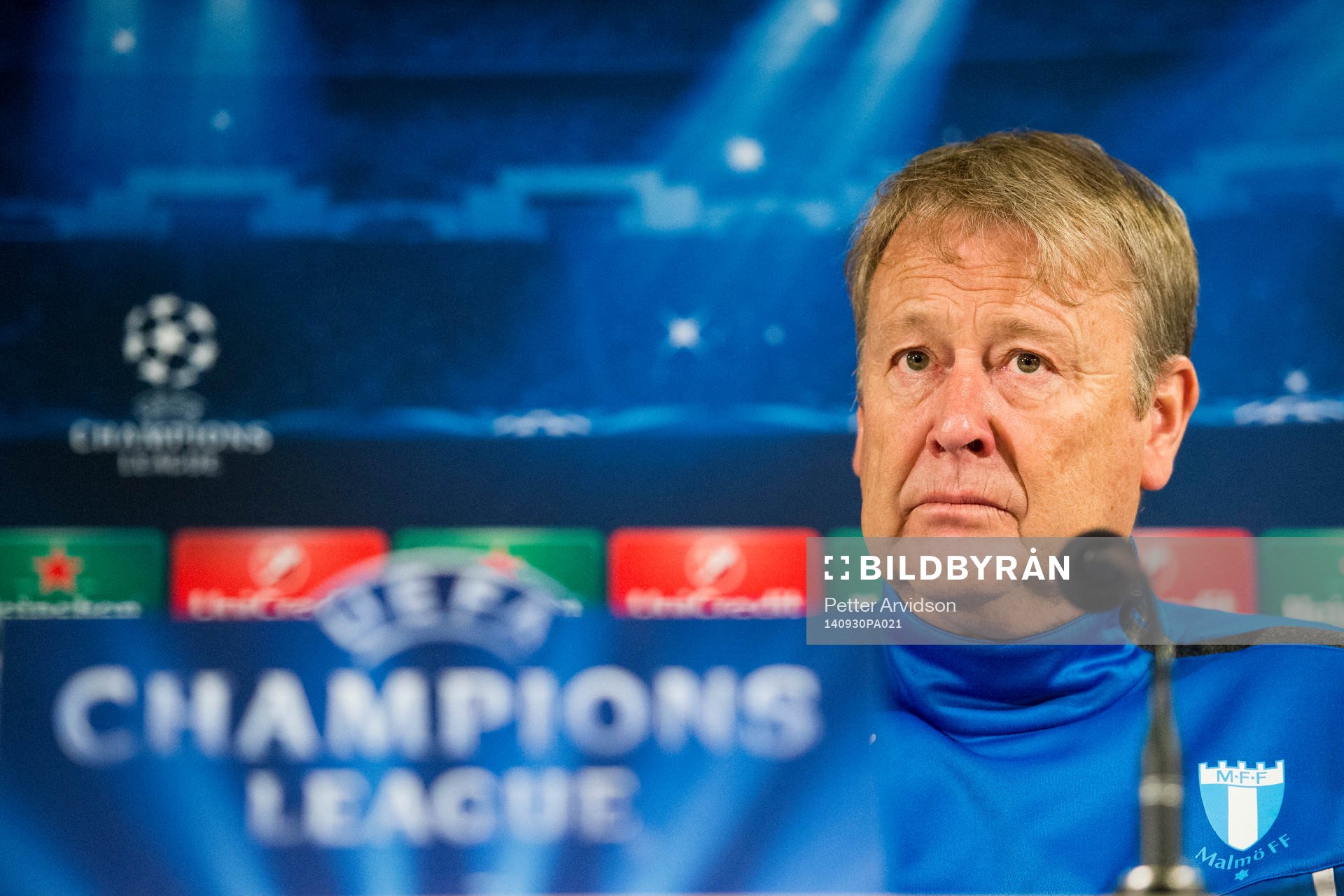 Malmö FFs tränare Åge Hareide
