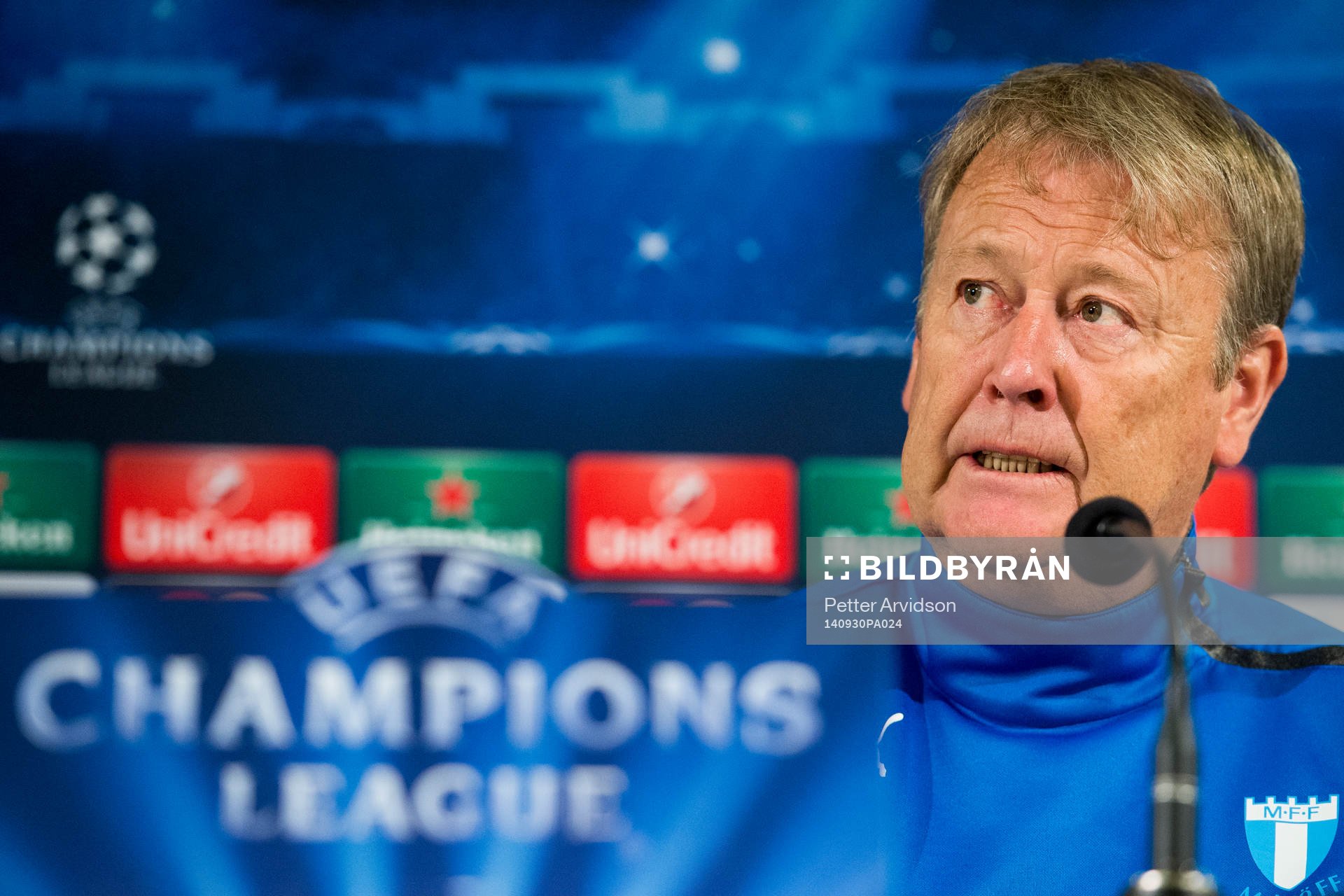 Malmö FFs tränare Åge Hareide