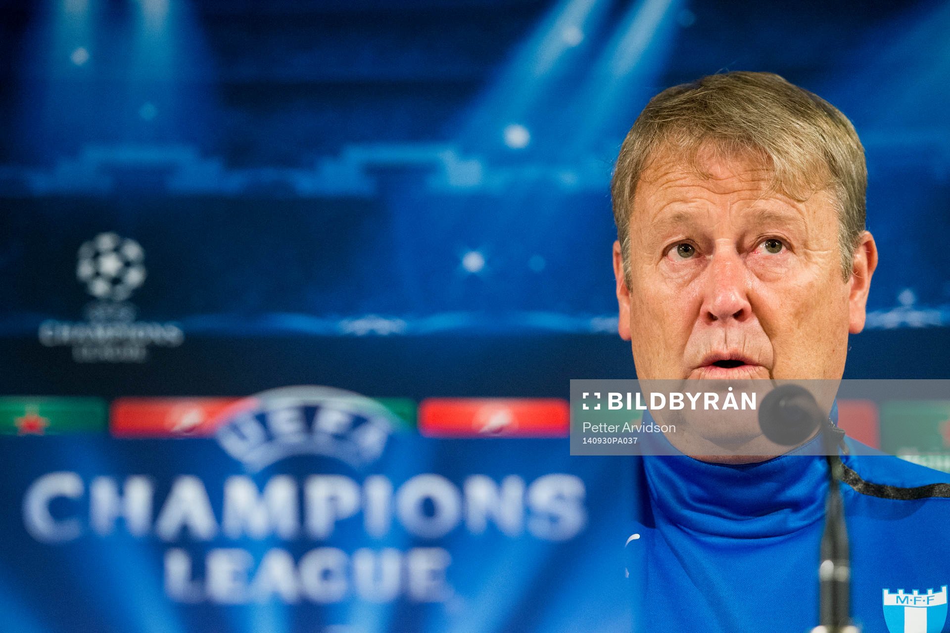 Malmö FFs tränare Åge Hareide