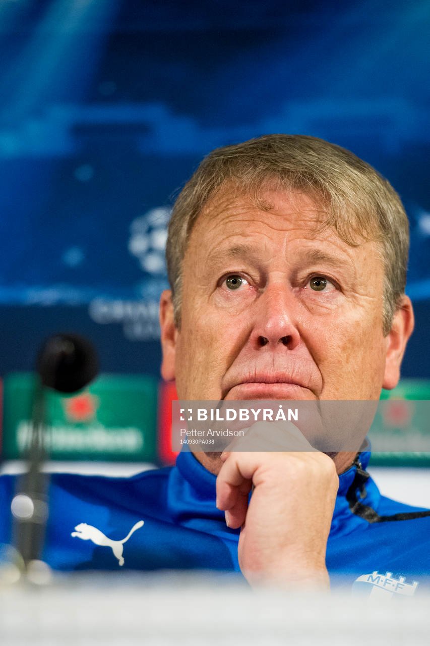 Malmö FFs tränare Åge Hareide
