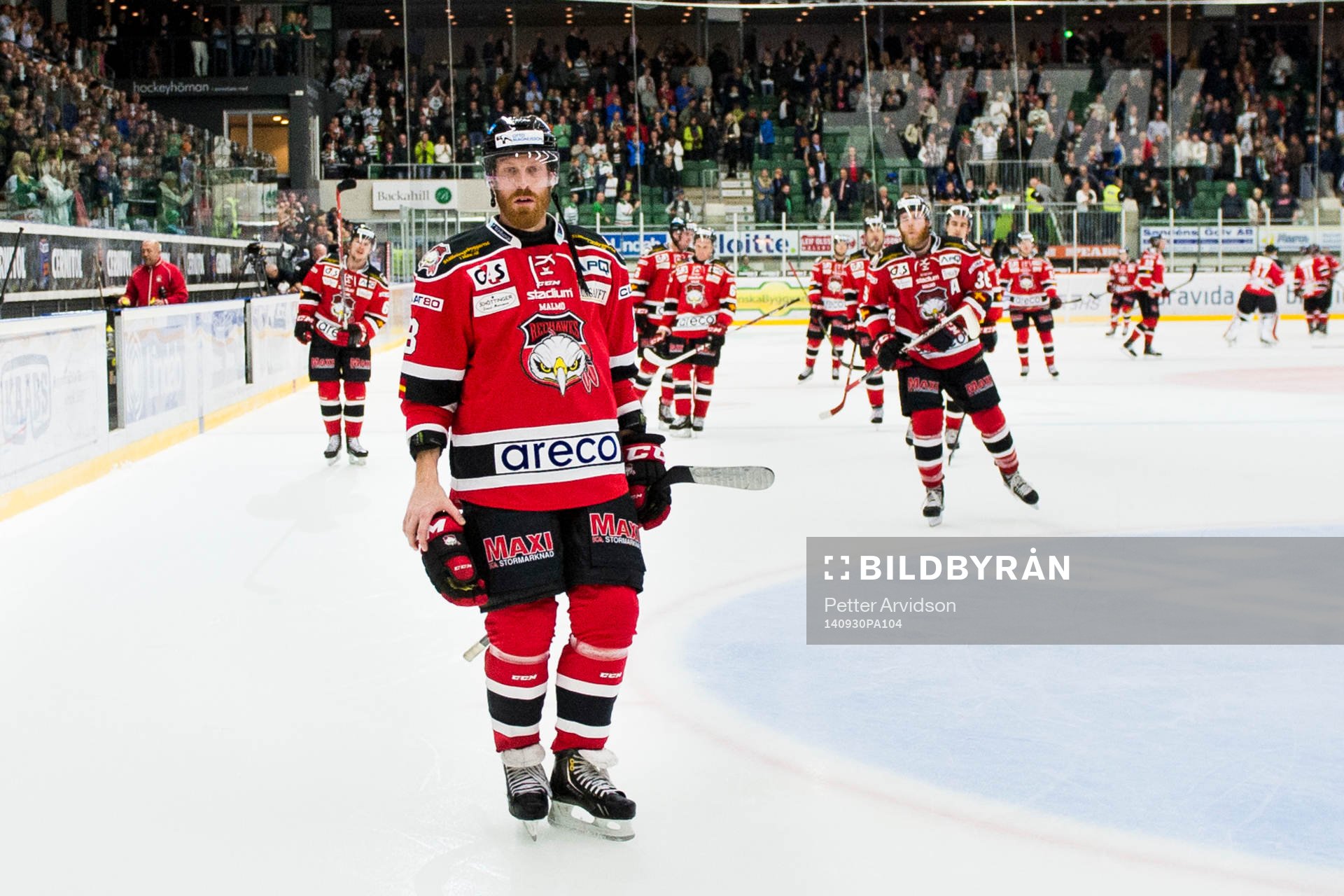 Malmö Redhawks Jens Olsson deppar