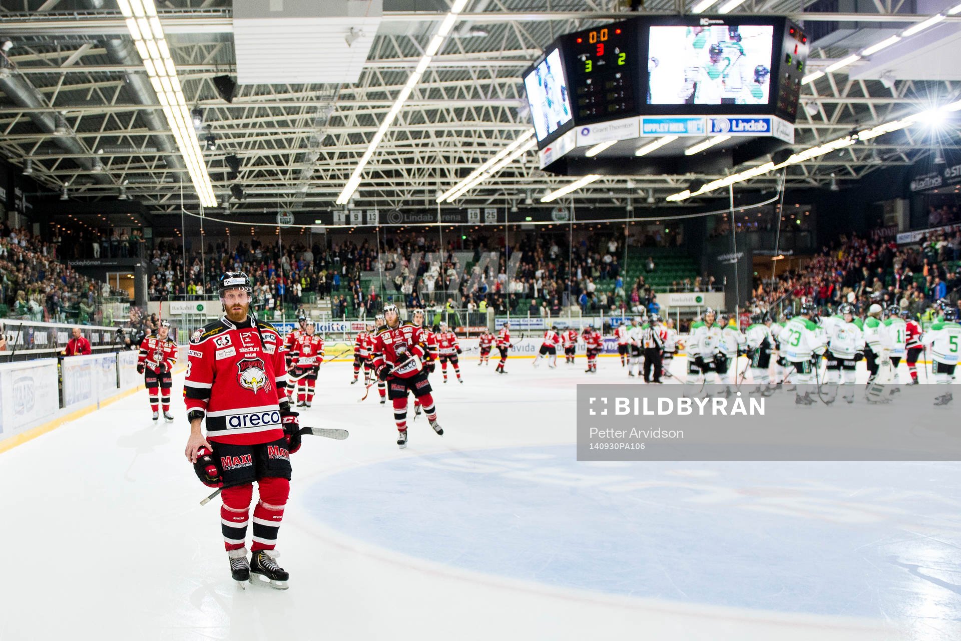 Malmö Redhawks Jens Olsson deppar