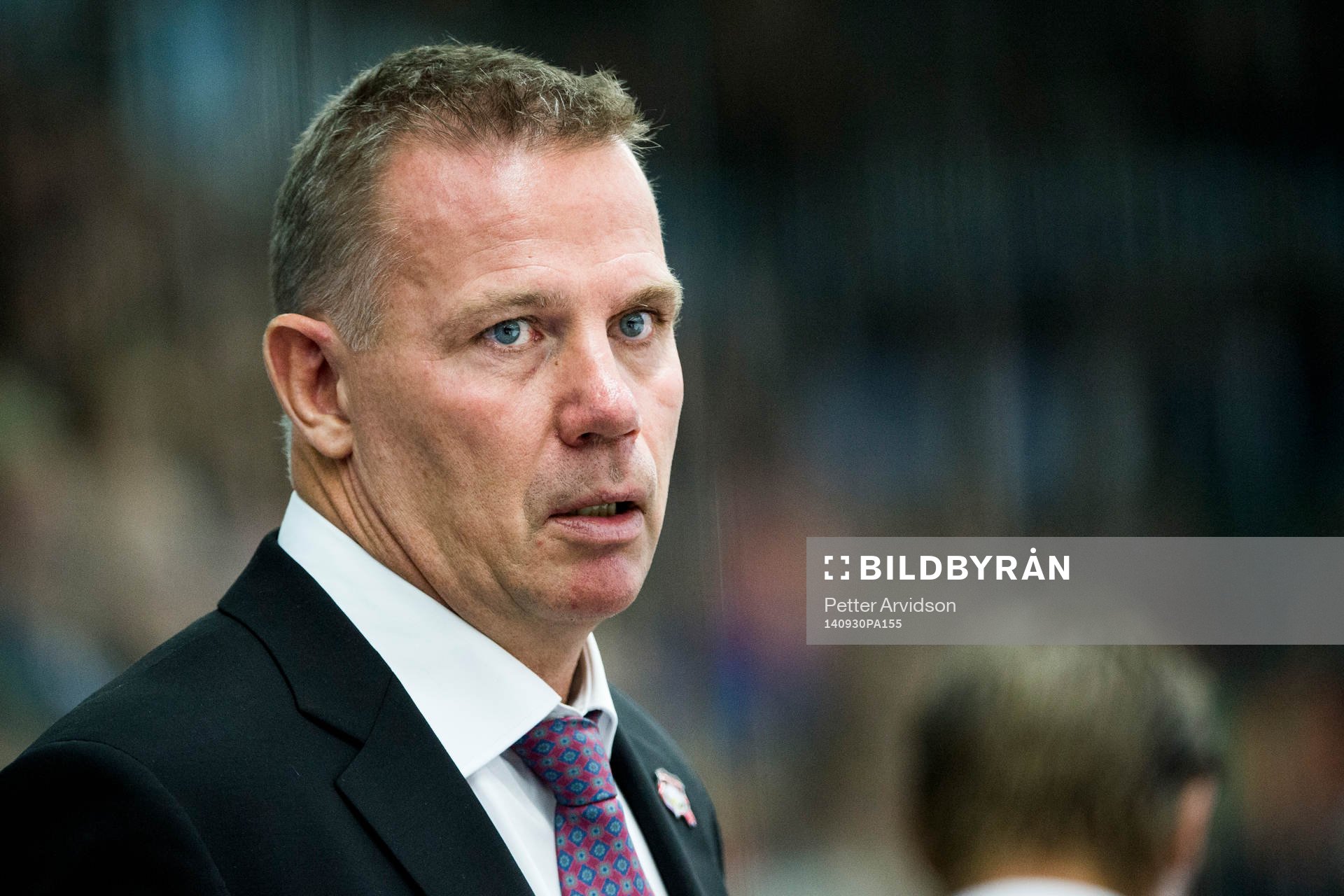 Malmö Redhawks tränare Mats Lusth