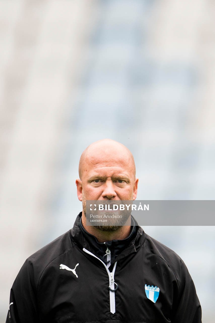 Malmö FFs assisterande tränare Olof Persson