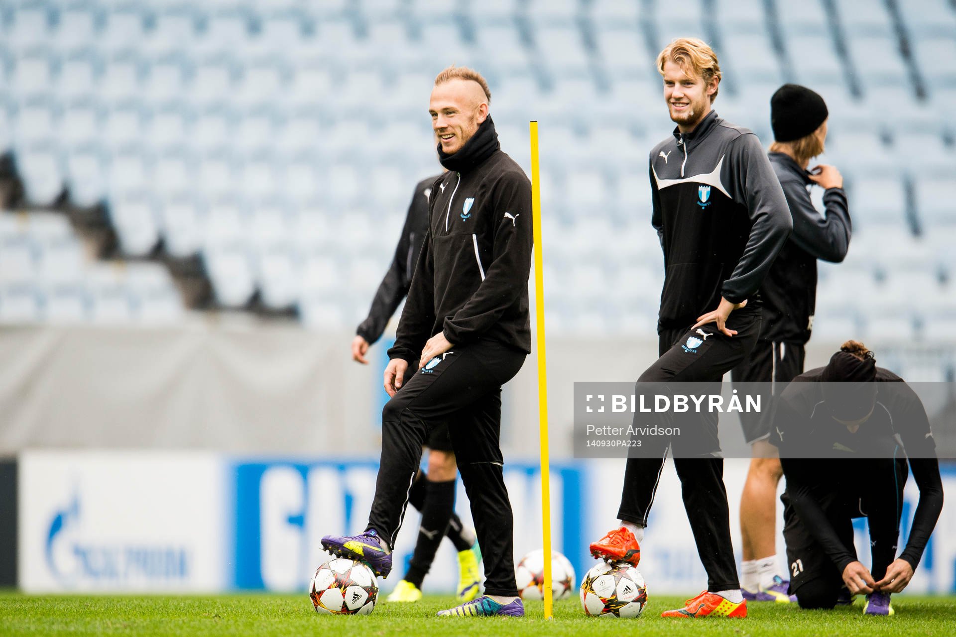 Malmö FFs Magnus Eriksson och Filip Helander